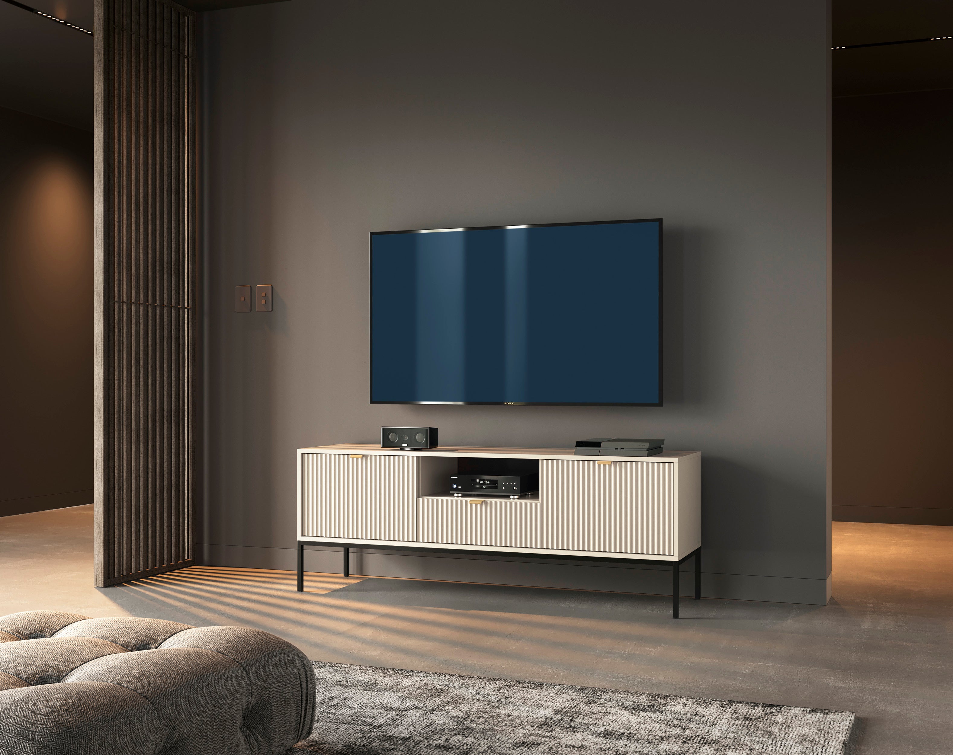 Nova TV STAND Cashmere - Modern Design and Versatile Style in a Sleek TV Cabinet