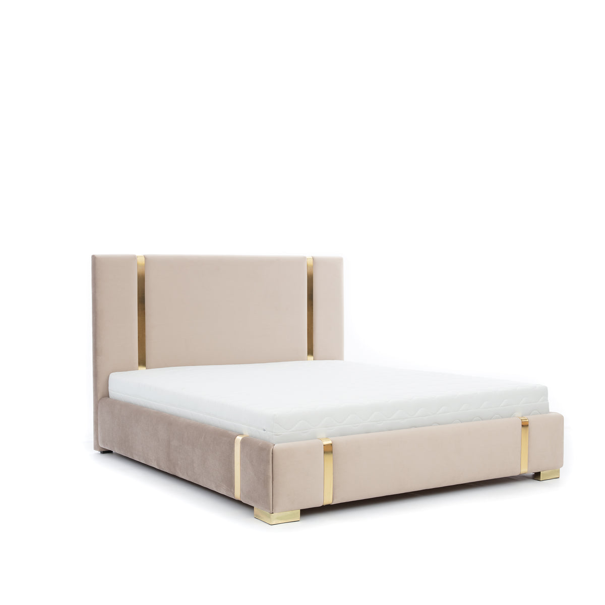 ORO Upholstered Bed 140 / 160 / 180 / 200 cm – Choose Your Configuration