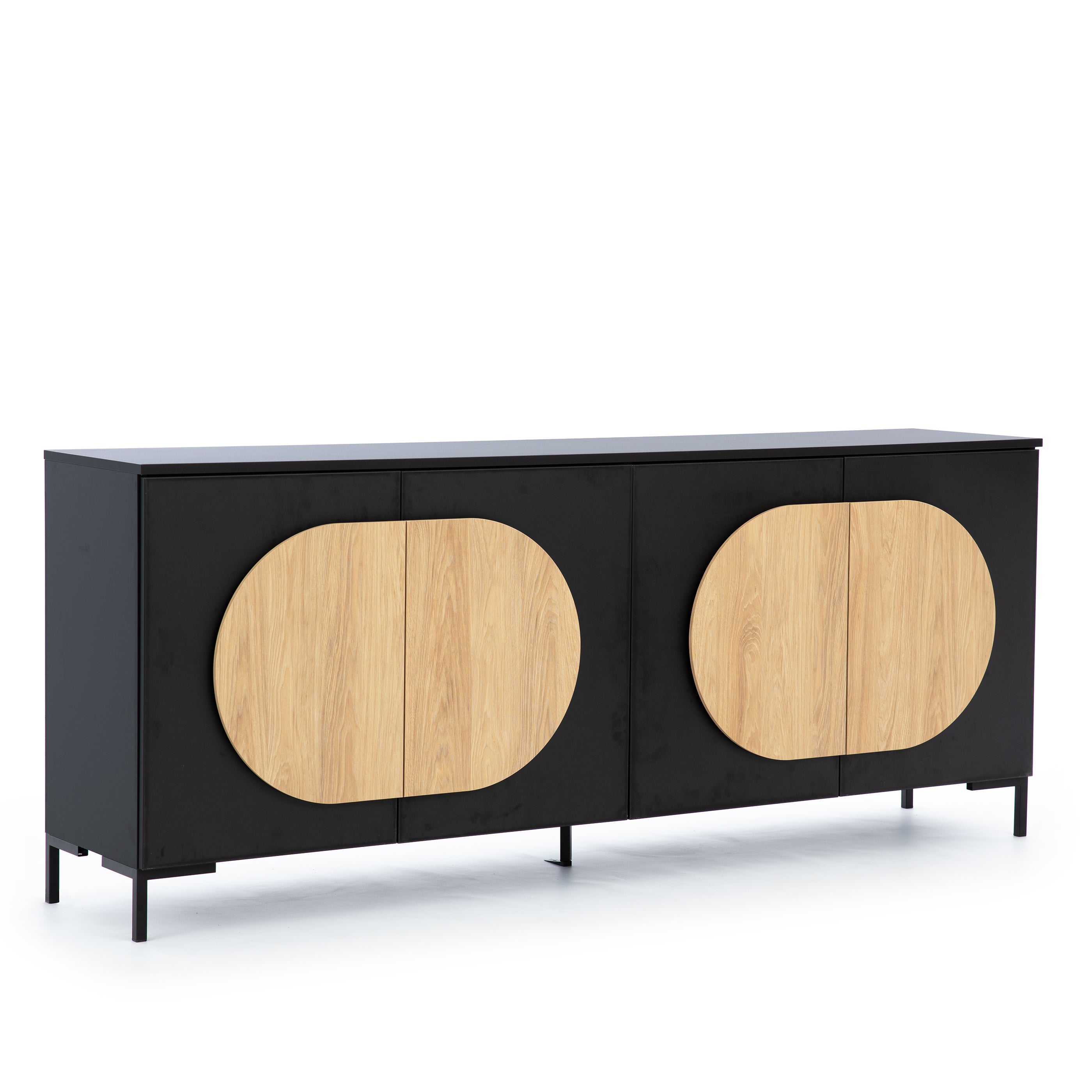 NE Ovalo Sideboard – 4 Doors – 200 cm