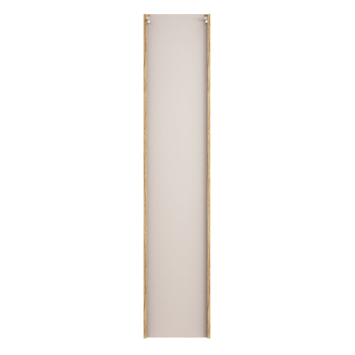 Ocean Tall Cabinet 2 Doors – Oiled Oak / Beige, 35 cm