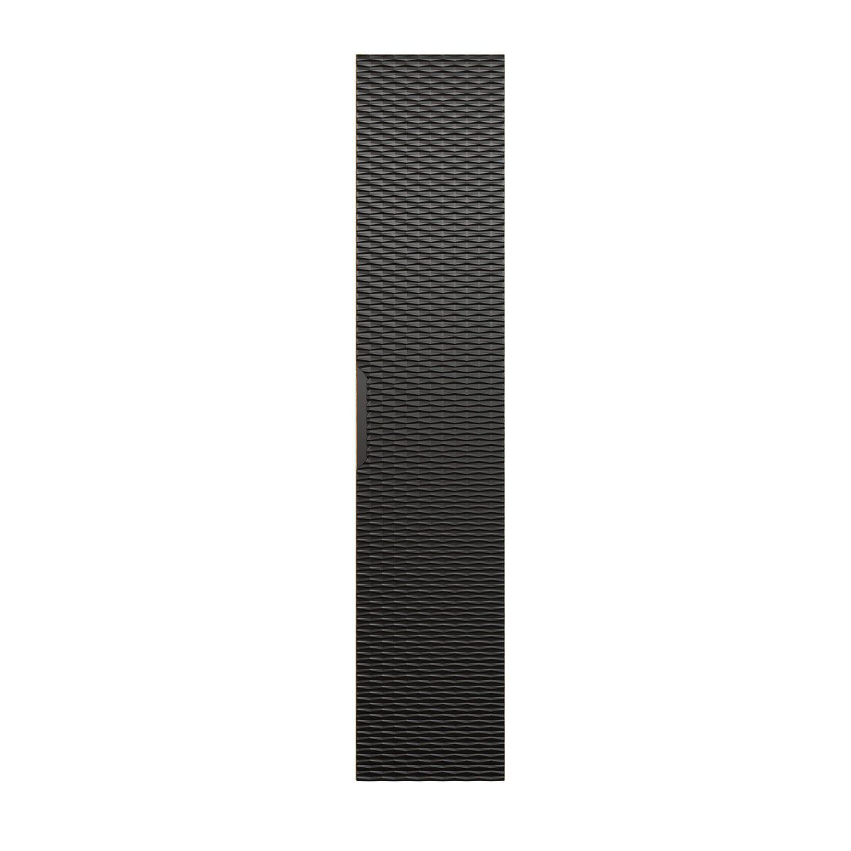 Ocean Tall Cabinet – Black Matt / Oiled Oak, 35 cm