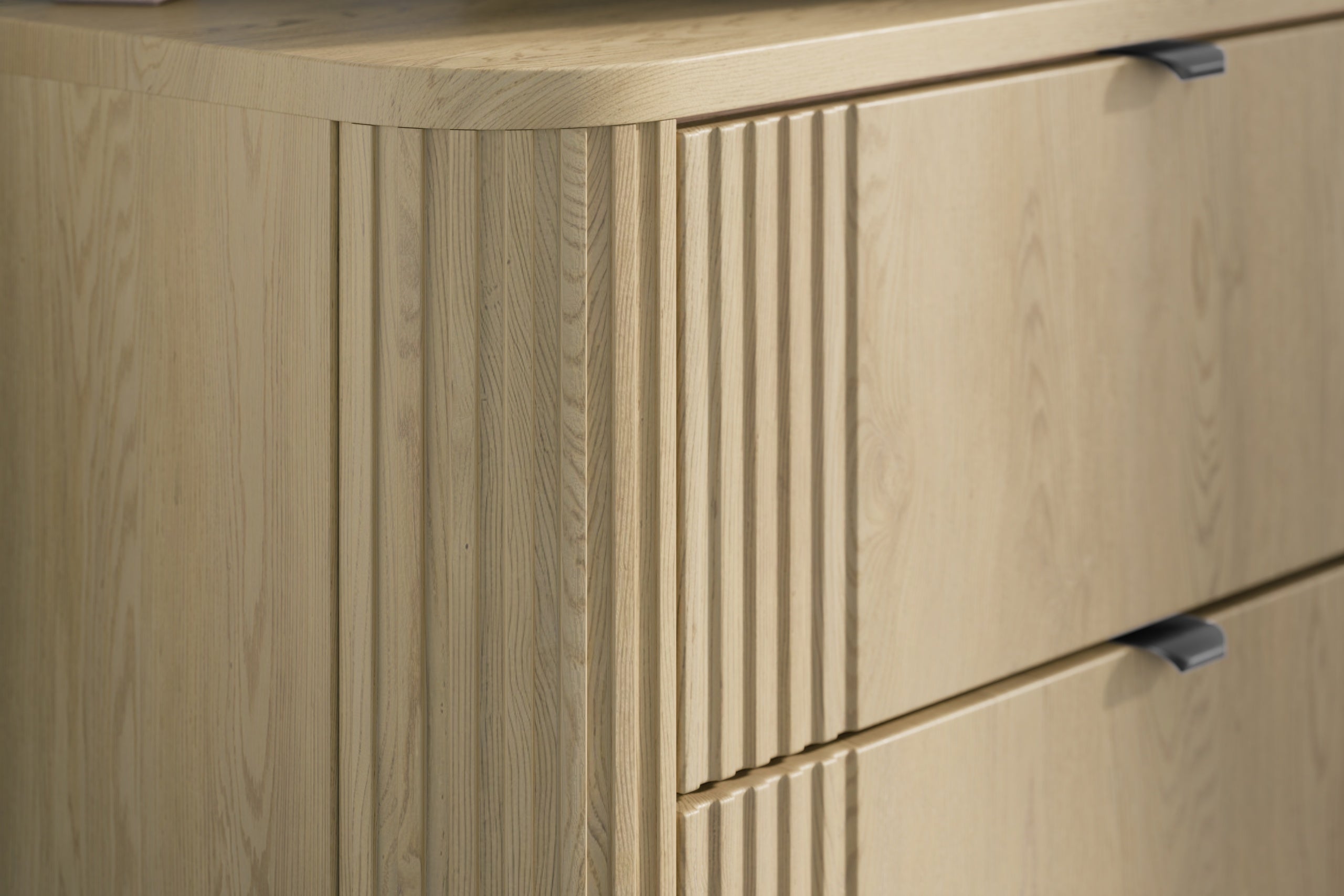 Ovalia Cremona Vanity Unit 80 / 100 / 120 cm – Cremona Oak, 2 Drawers – Configure Your Bathroom