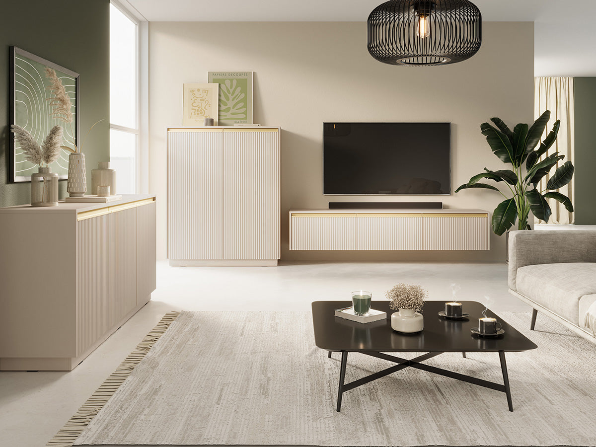 Royal Dresser - Timeless Elegance with Three Doors