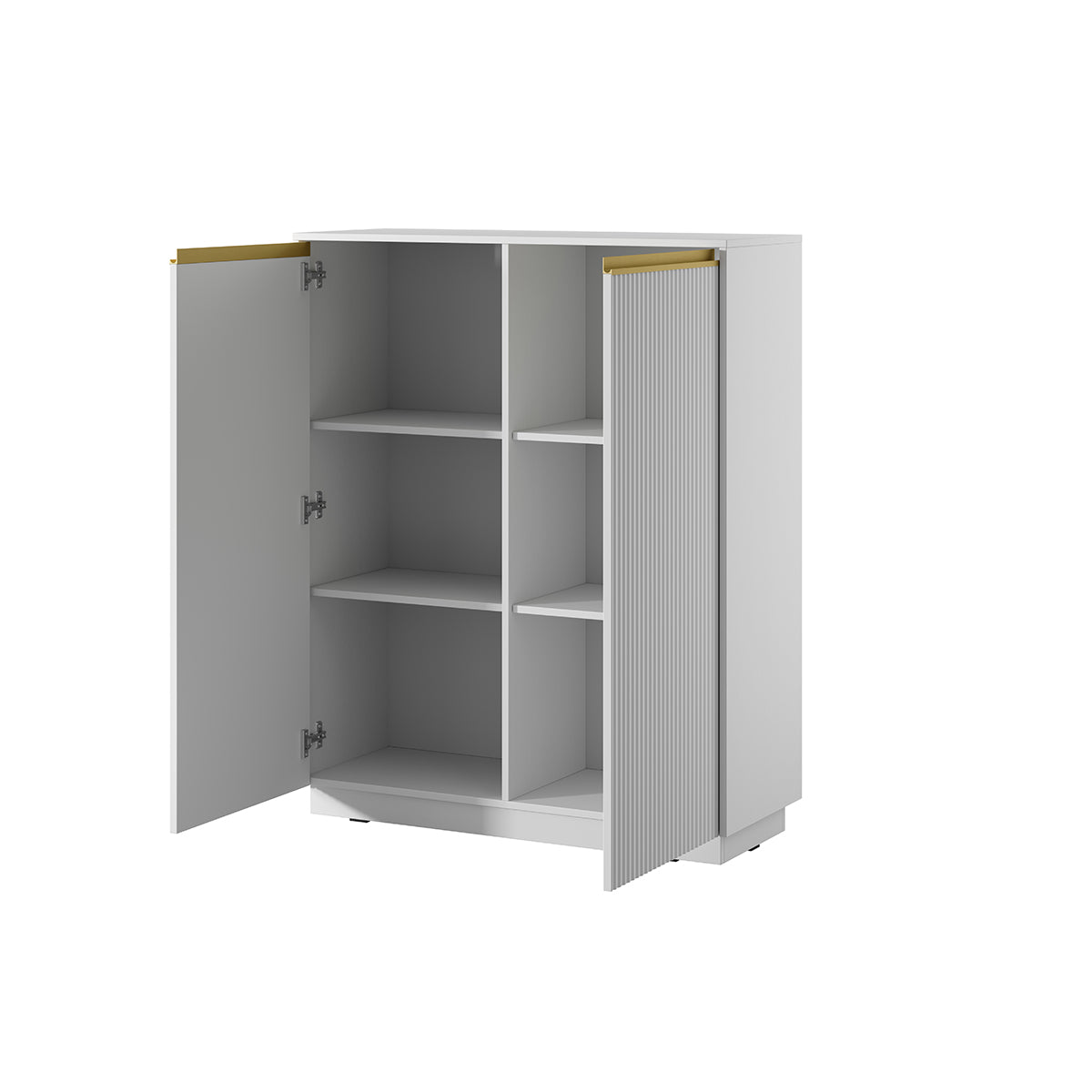 Royal Tall Dresser - Timeless Elegance with Two Doors