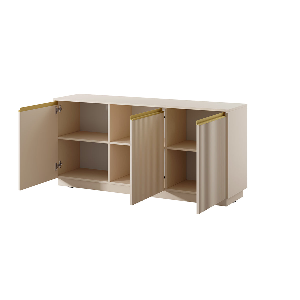 Royal Dresser - Timeless Elegance with Three Doors