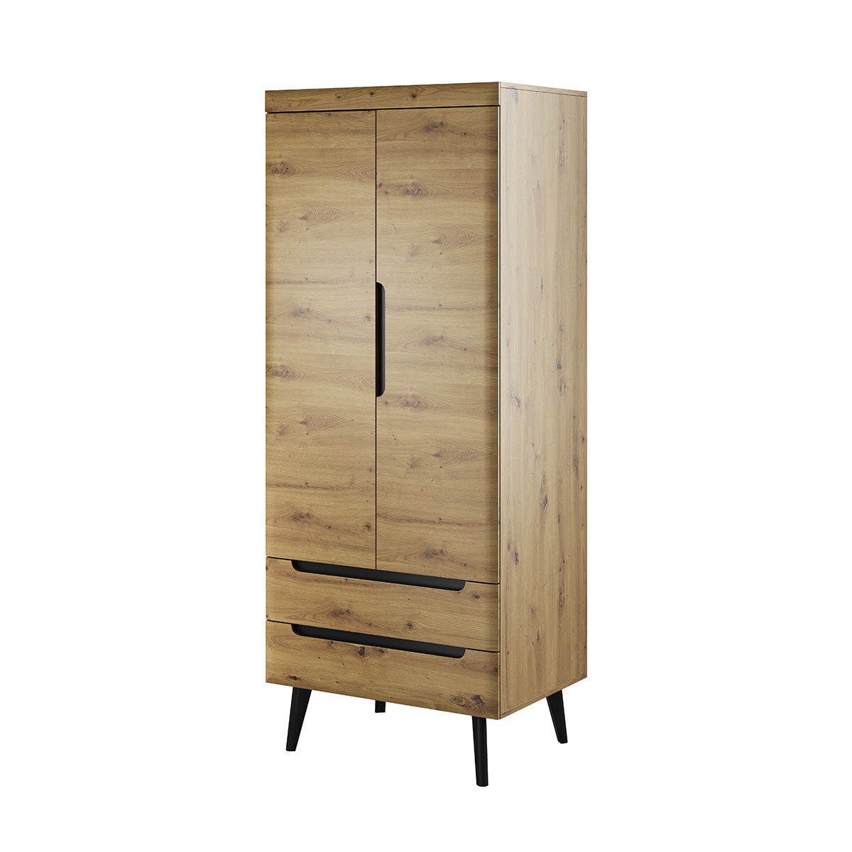 Nordi Chest Wardrobe Artisan Oak - Scandic Style