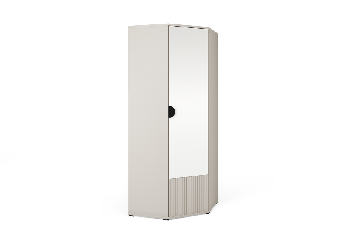 Rayo Corner Wardrobe – Cashmere, 70 cm