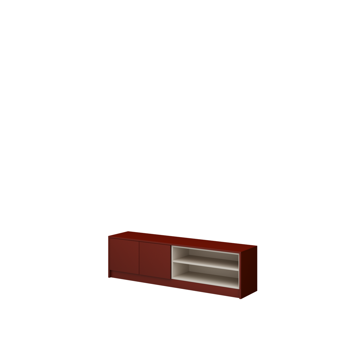 Genius TV Unit – Two-Tone Finish, 160 cm