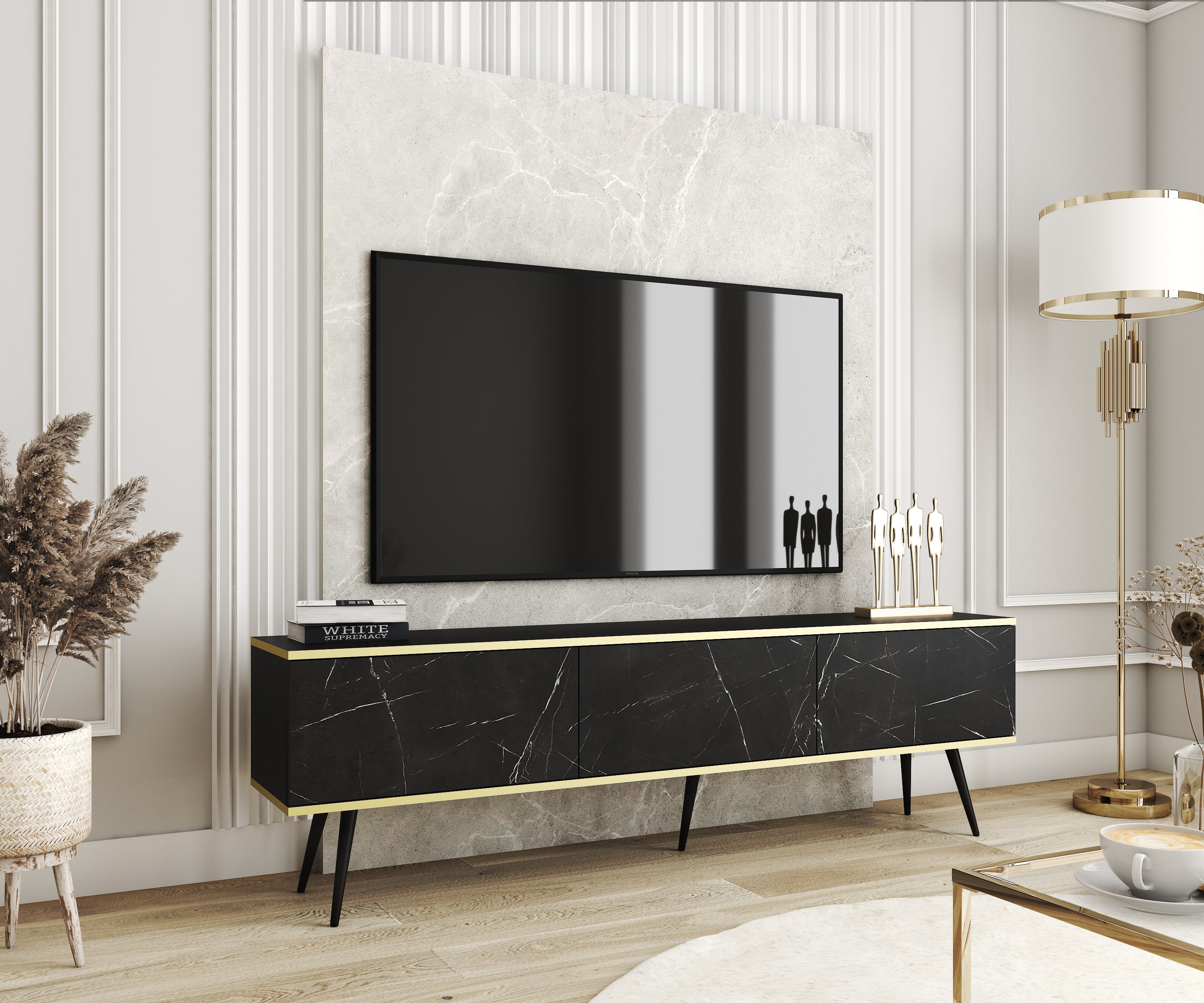 Oro TV Stand 175 - Modern Design with Versatile Configuration