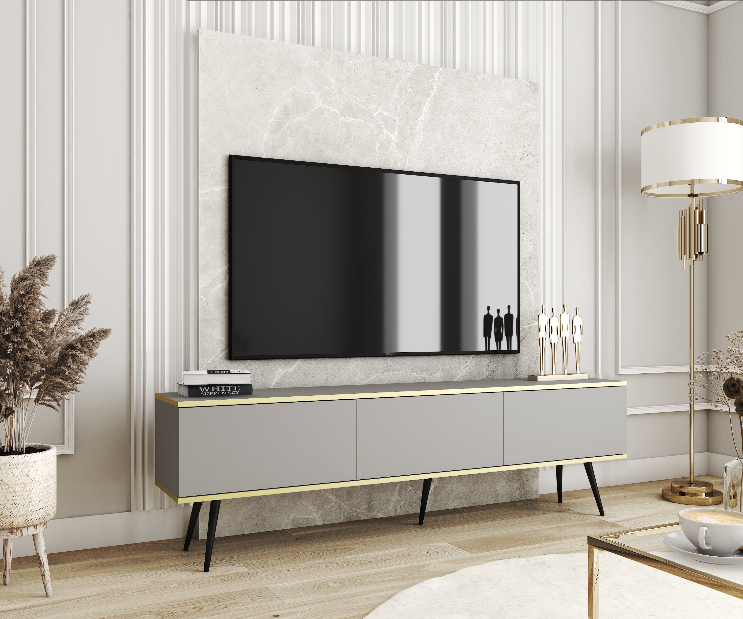 Oro TV Stand 175 - Modern Design with Versatile Configuration
