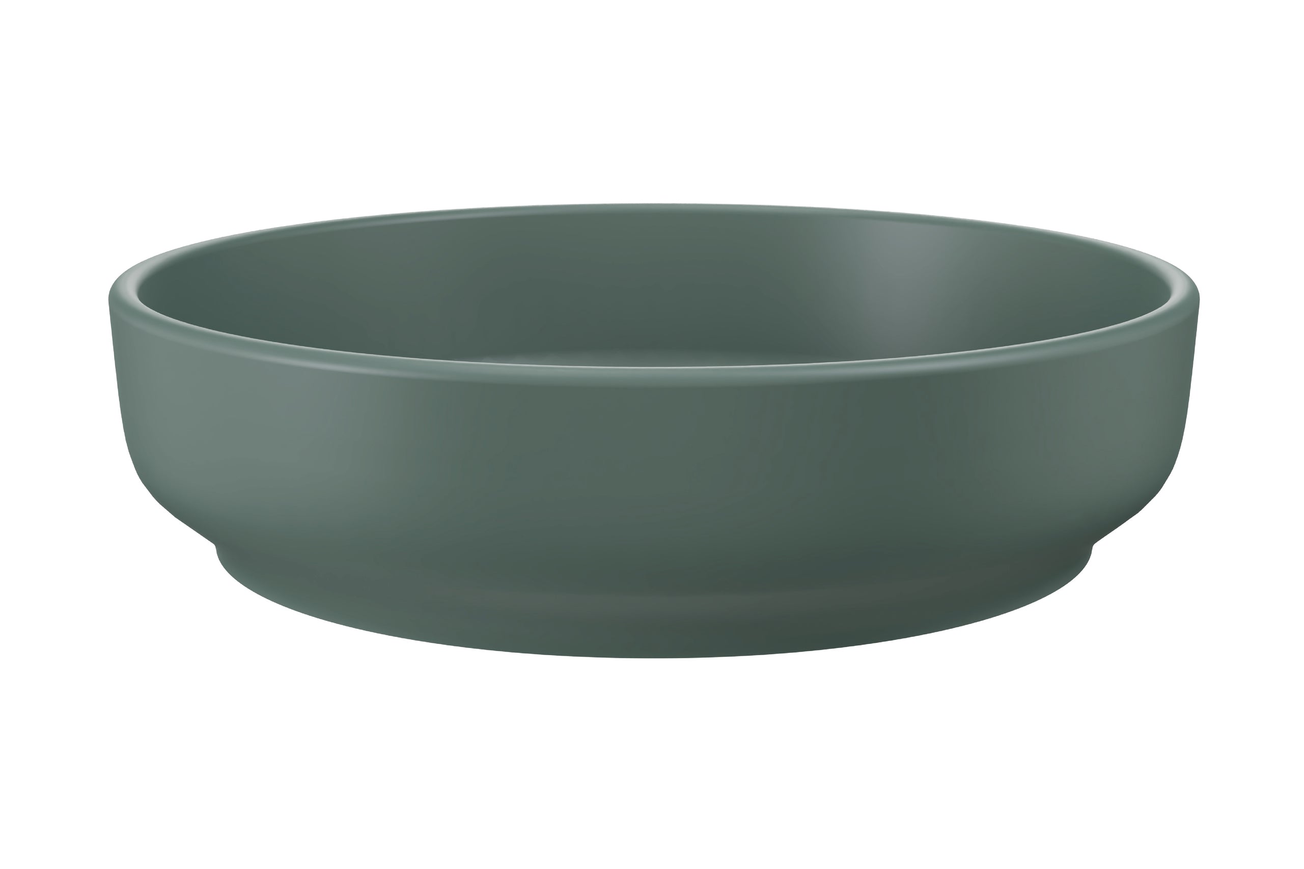 River Countertop Basin – Forest Green Matt, 40 cm