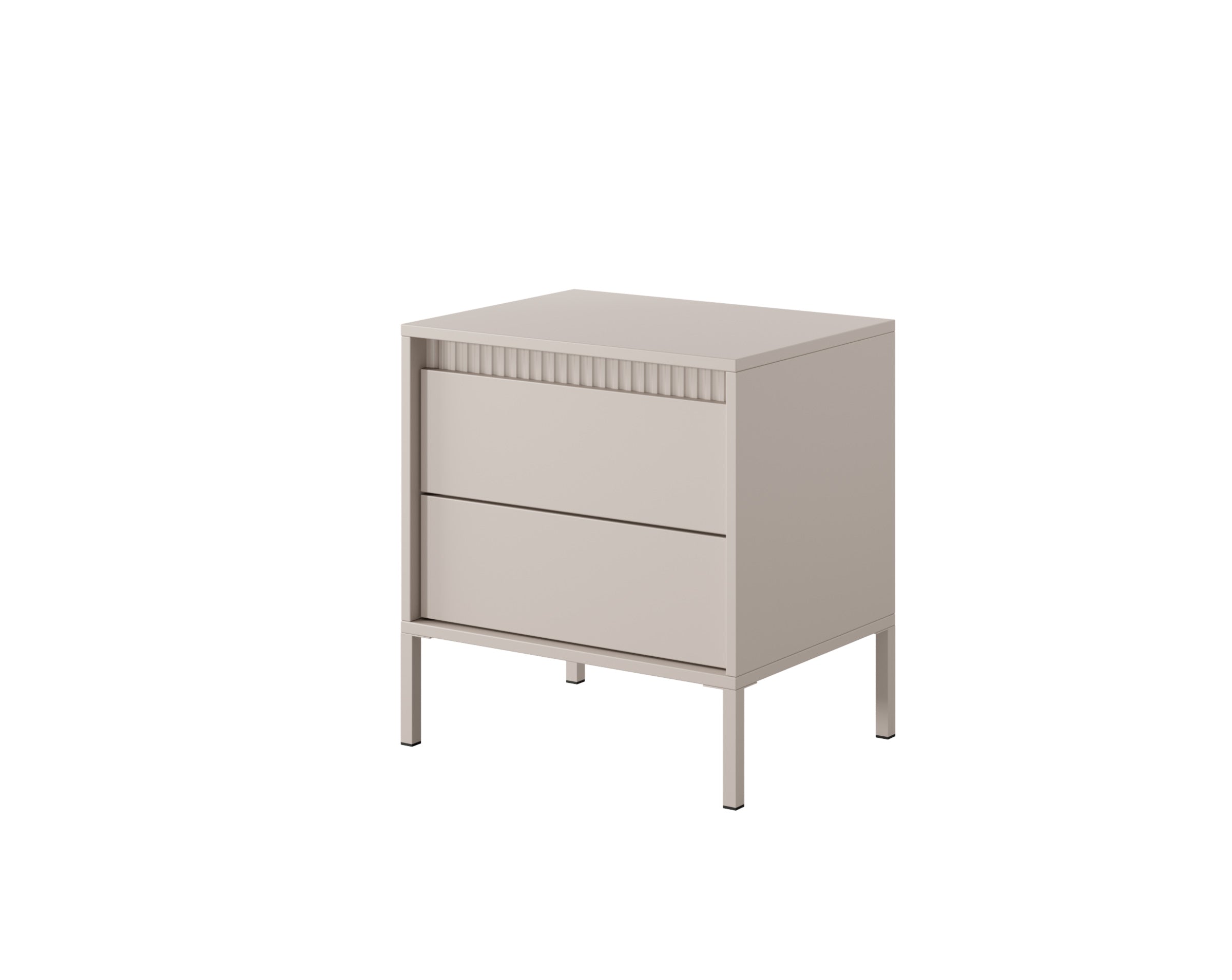 Lask Senso – Bedside Table Beige