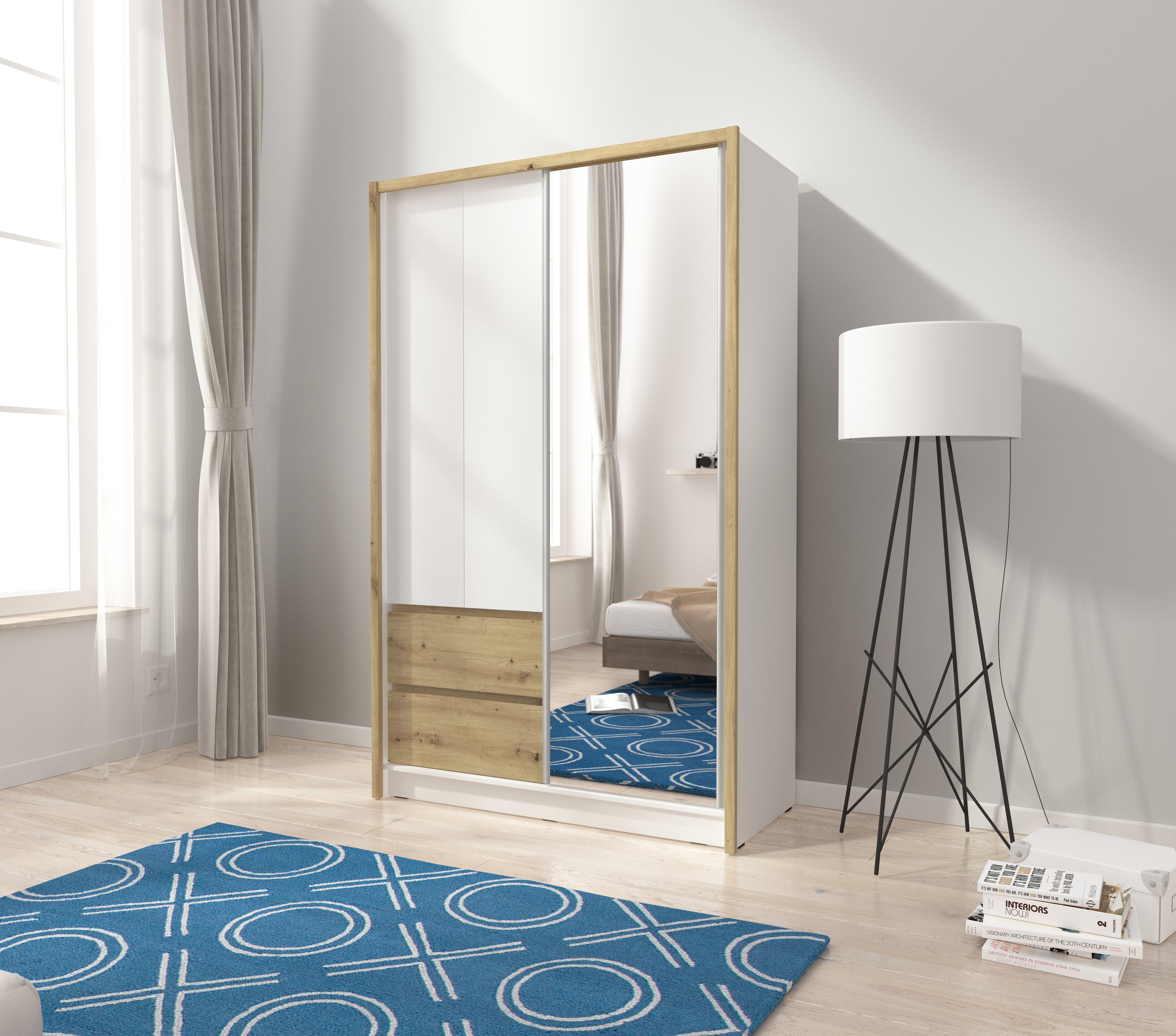 Wardrobe Sara Artisan White