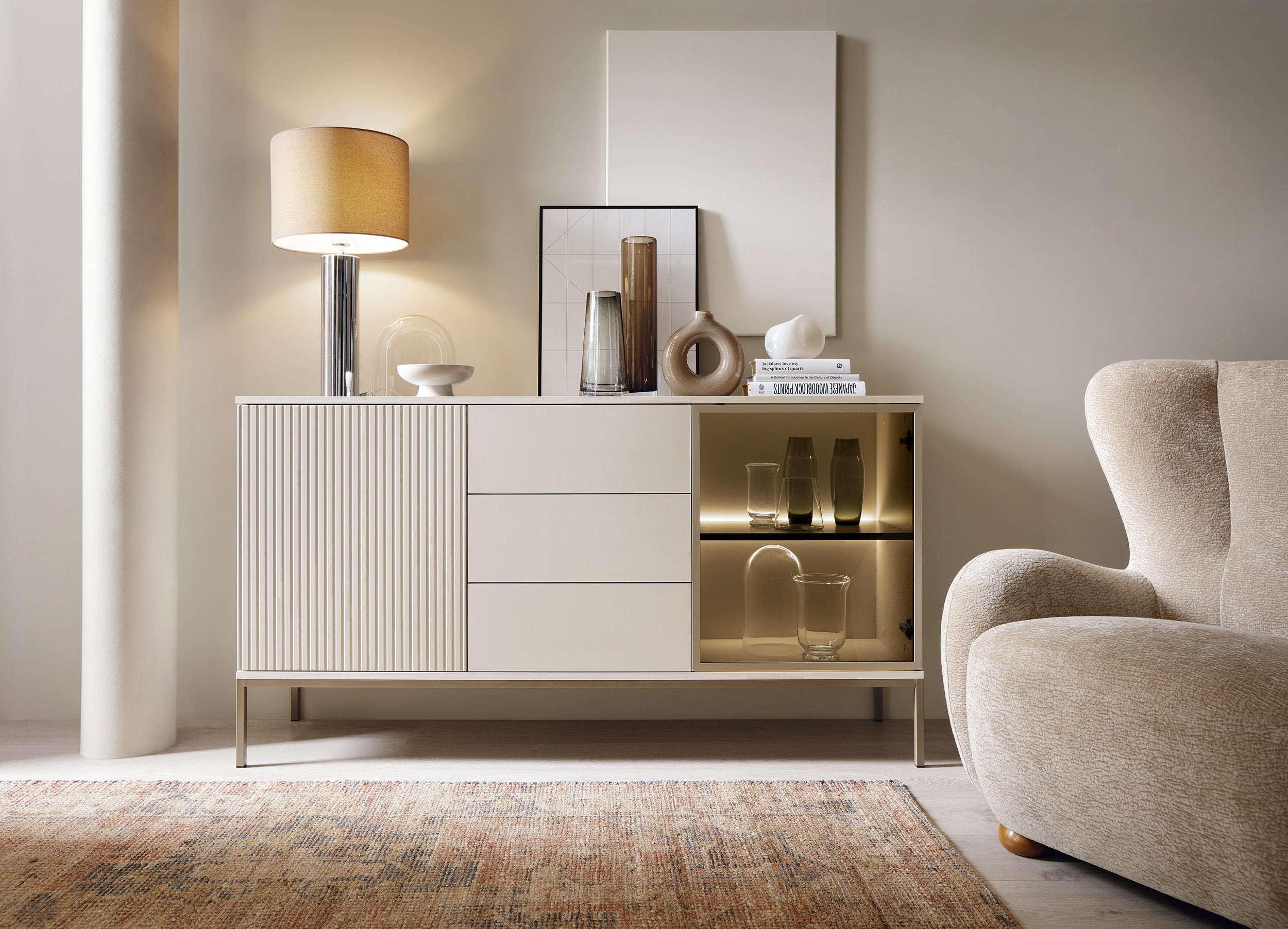 Sento Dresser - A Perfect Fusion of Modern Style and Practical Storage Cashmere