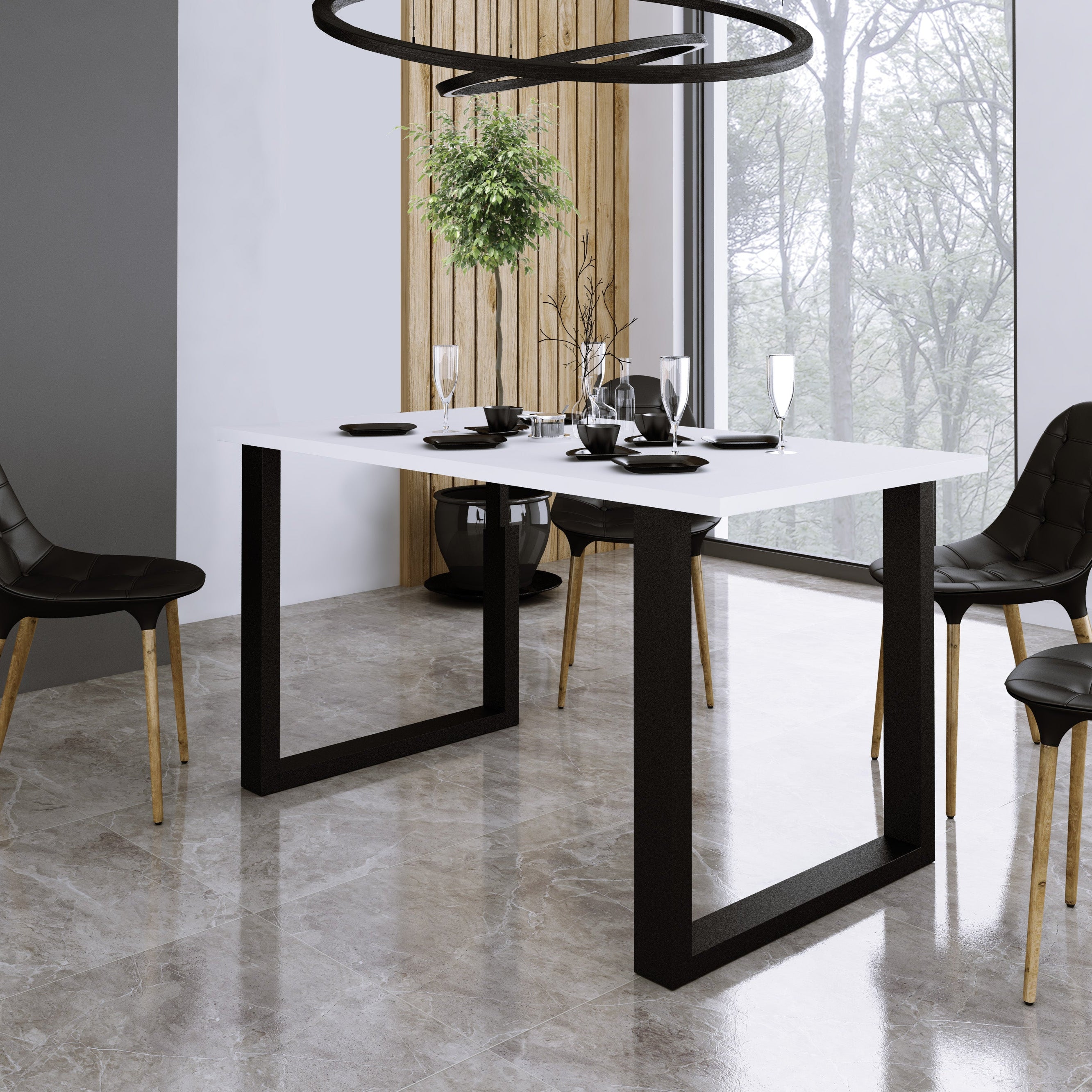 LE Imperial Table, White 138 x 67 cm