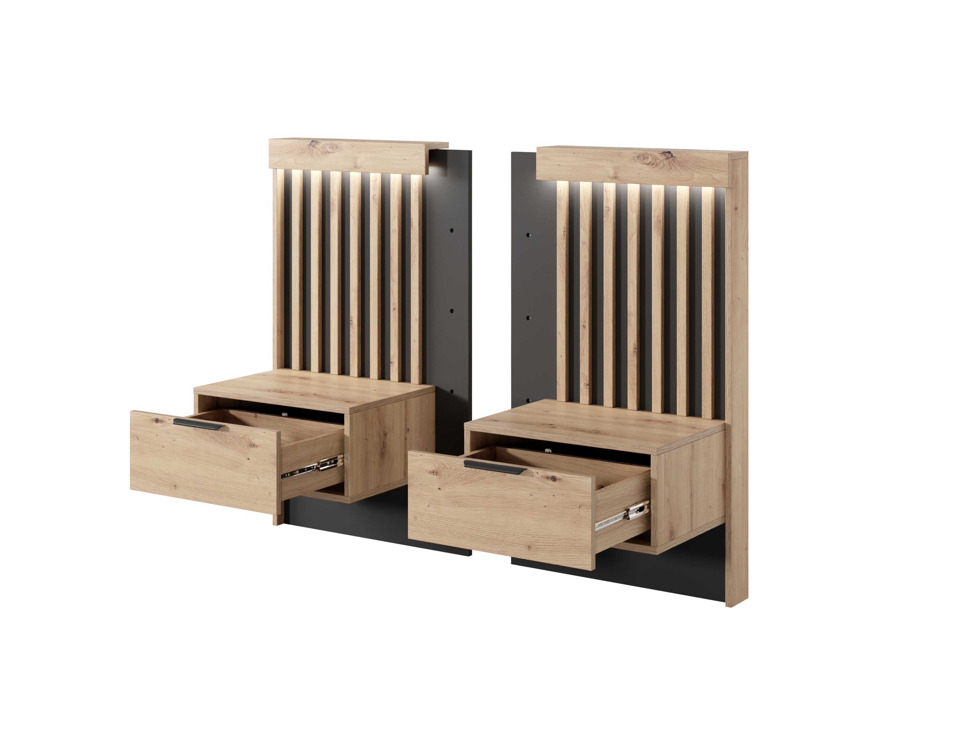 Lask Tally – Nightstands (Set of Two)
