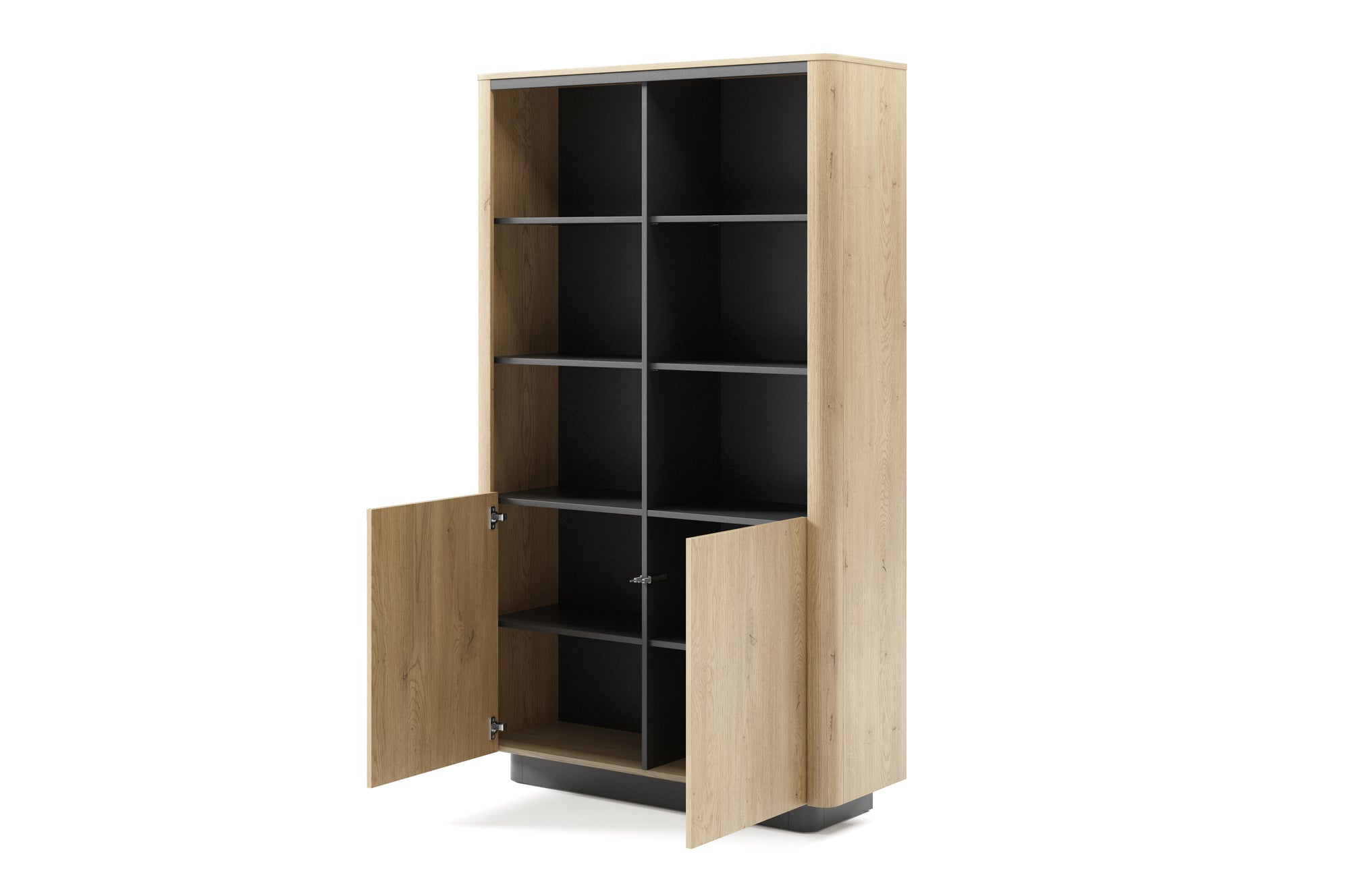 Lask Torro – Display Cabinet 2 Doors (113.2 × 190.1 × 38.1 cm)