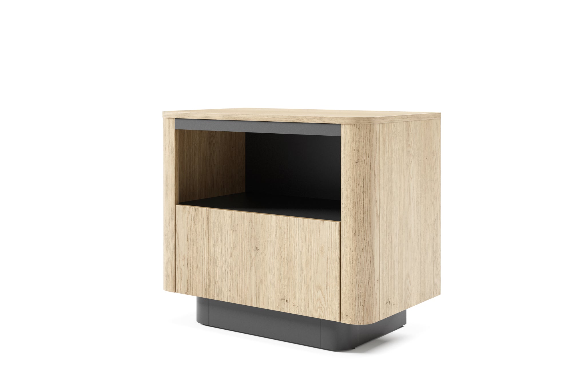 Lask Torro – Bedside Table with 1 Drawer (63.2 × 50.5 × 38.1 cm)