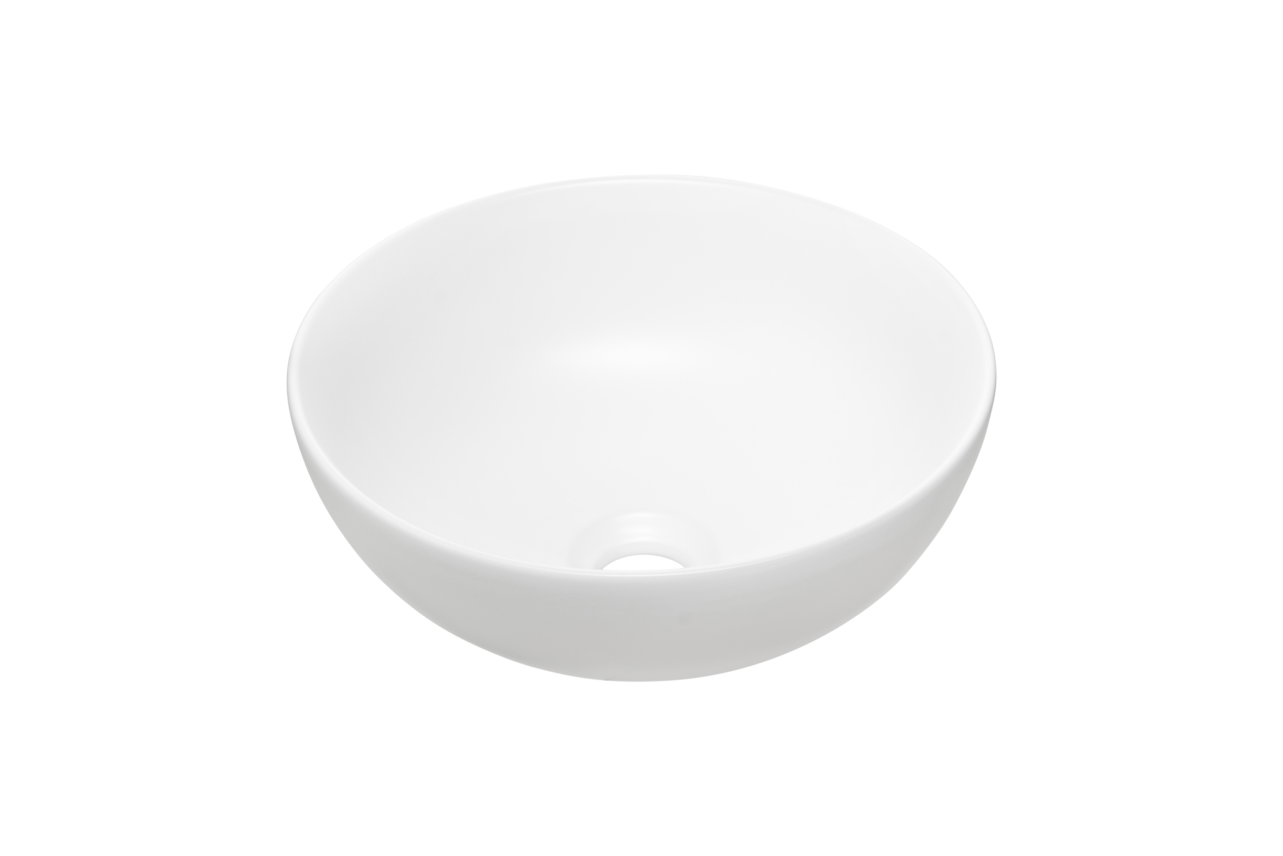 Domi Countertop Basin – Matt White, 32 cm