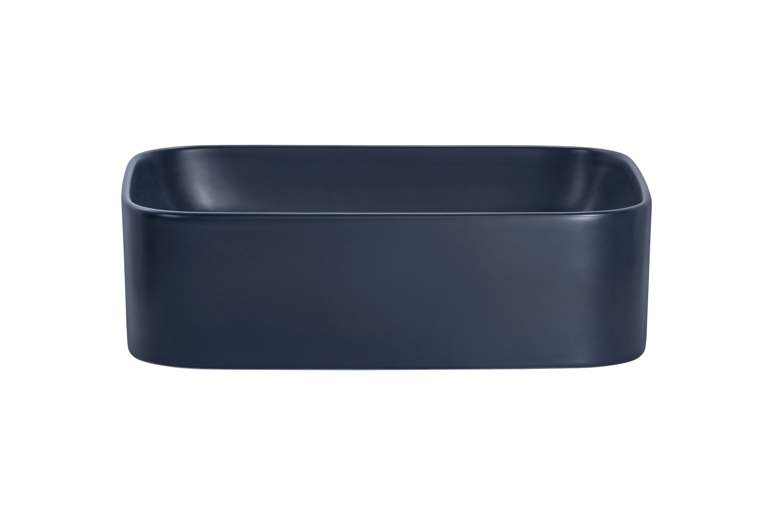 Kama Countertop Basin – Matt Navy Blue, 50.5 cm