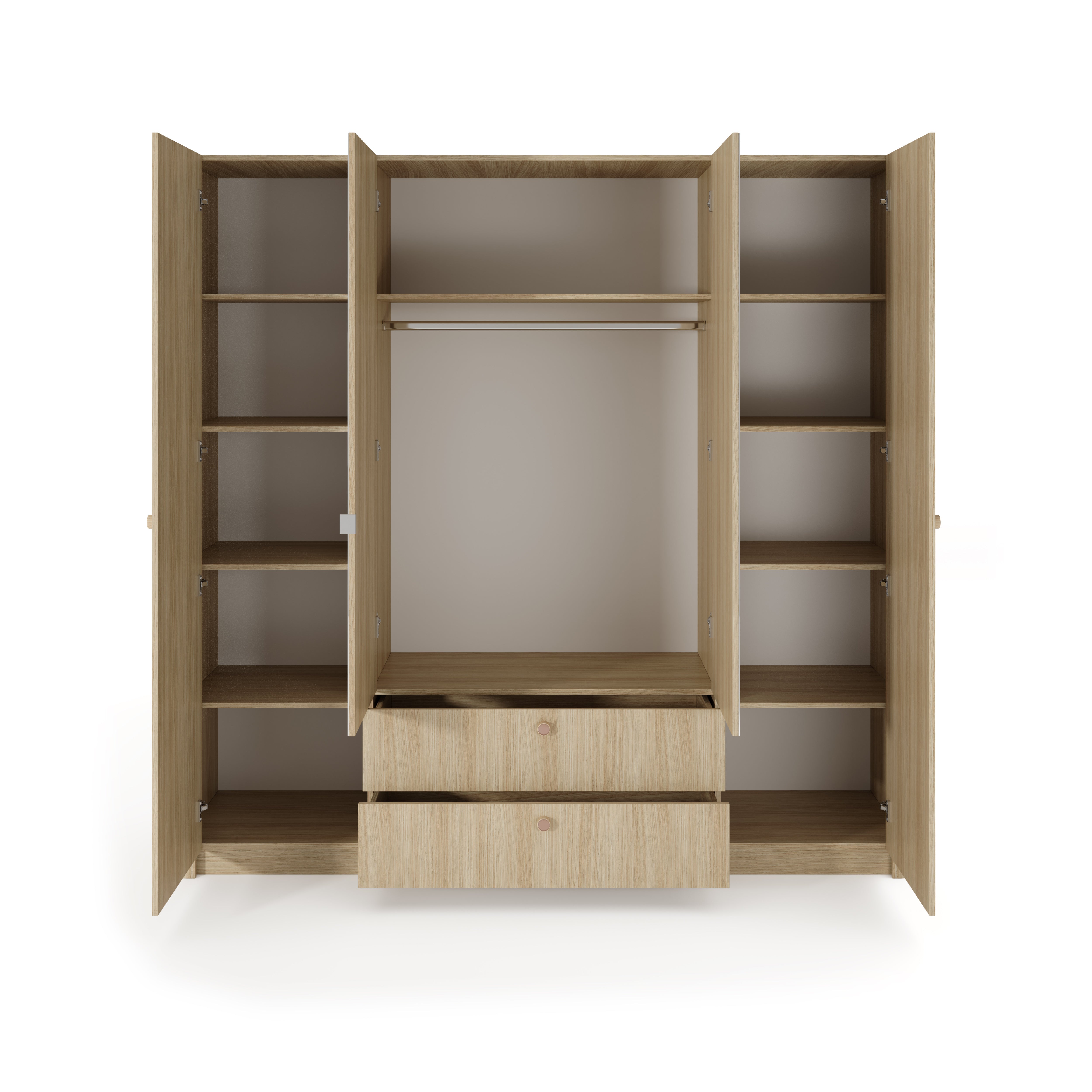 Lask Viki – 4-Door Wardrobe