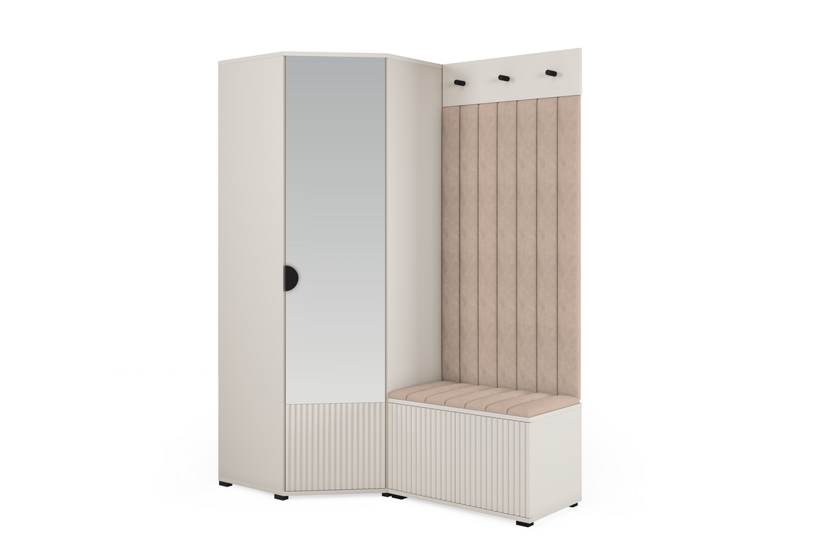 Rayo Wardrobe Set 12 – Cashmere, 140 cm