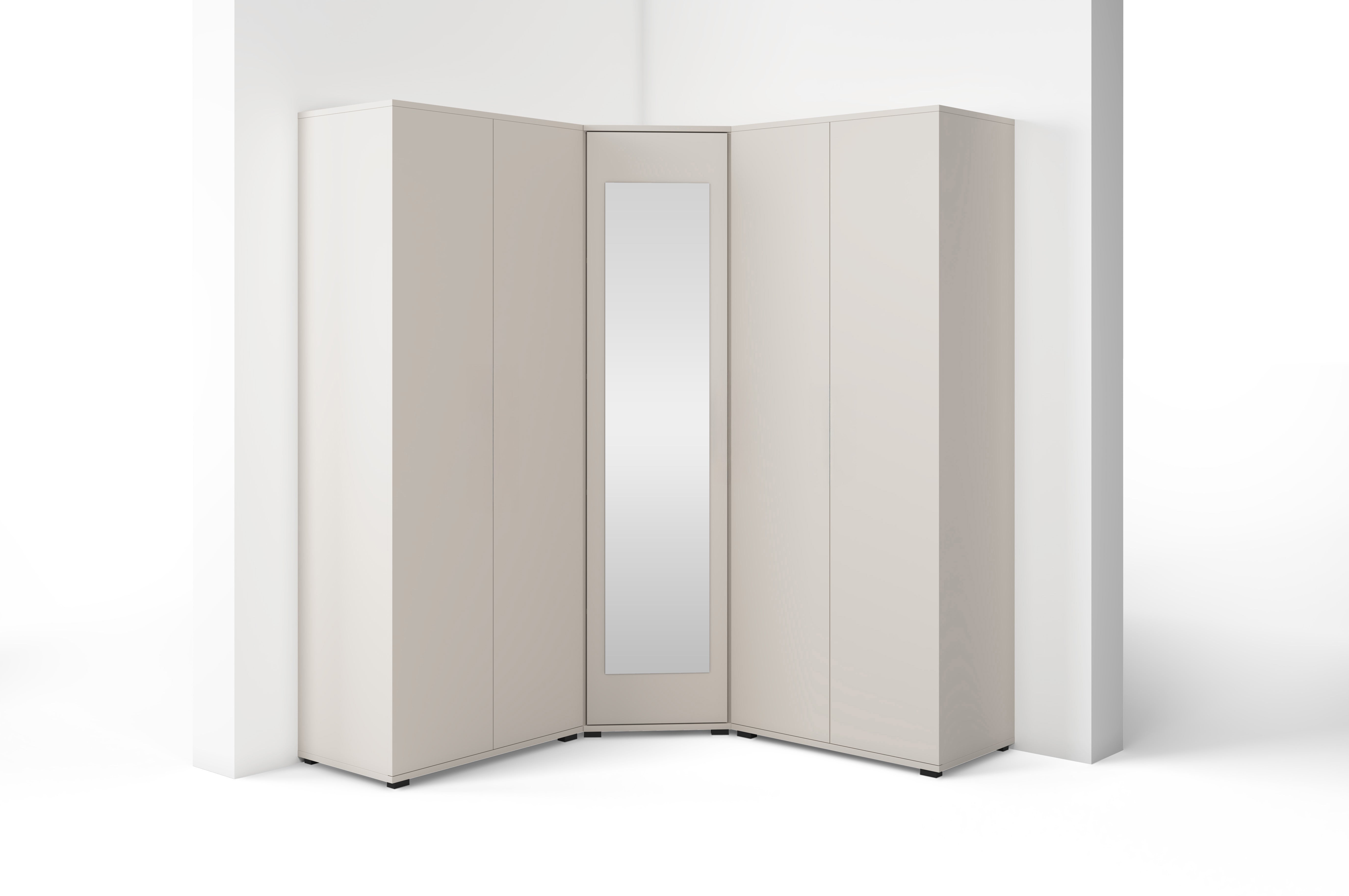 PK Bianco 9 Hallway Wardrobe Set