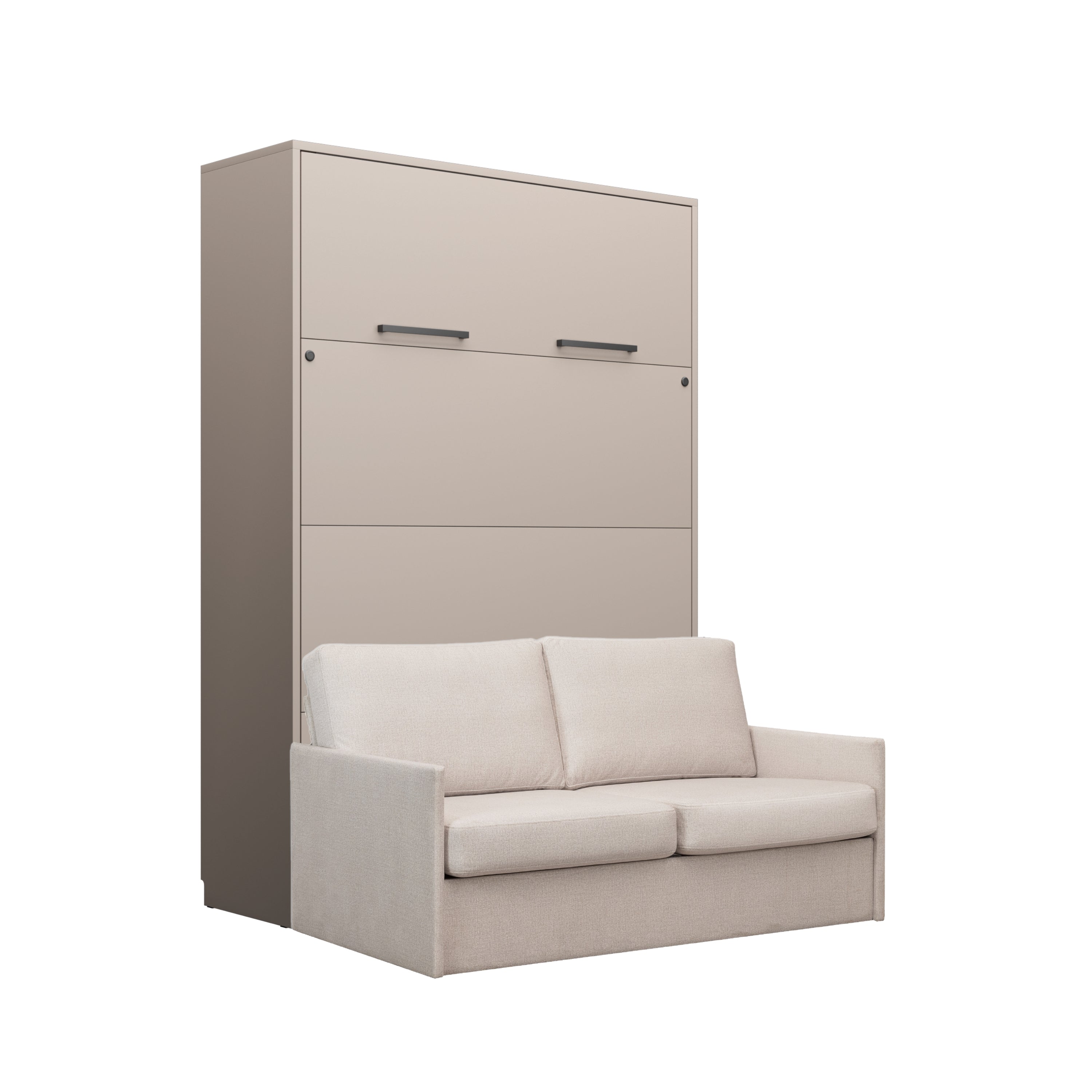 Genius Murphy Bed with Sofa Congo 140 x 200 cm, LED Lighting