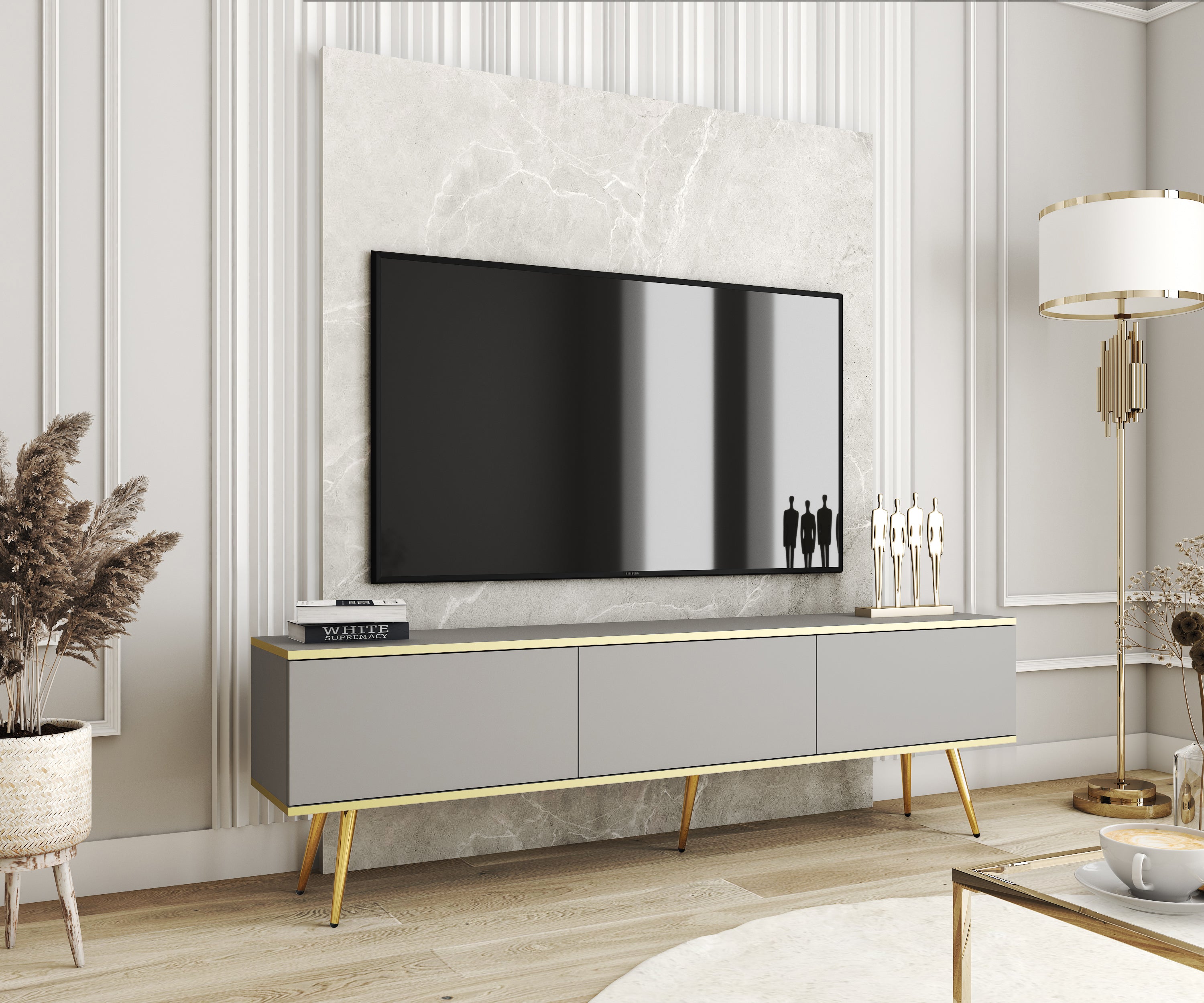 Oro TV Stand 175 - Modern Design with Versatile Configuration