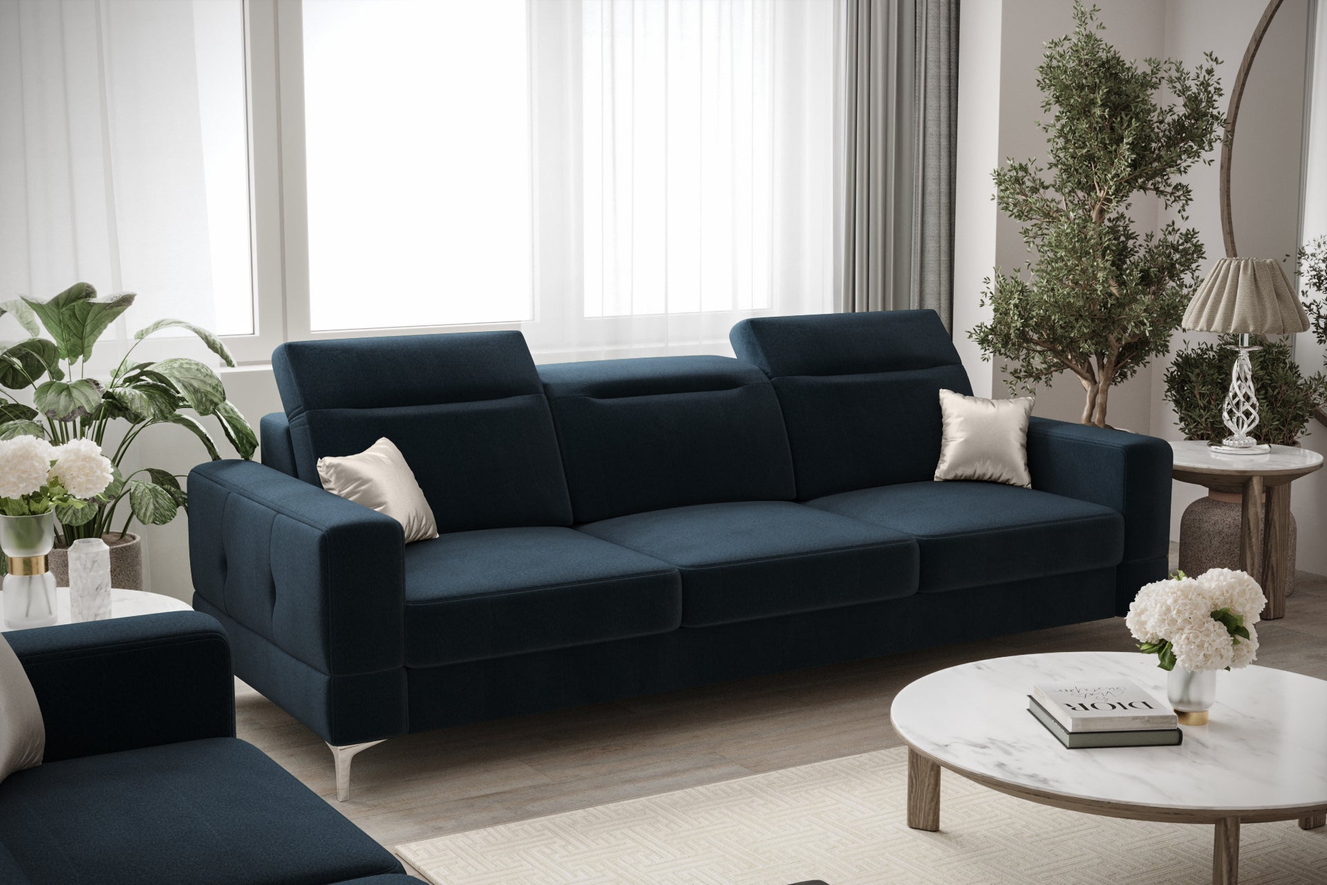 G-Malibu III Three-Seater Sofa 246 cm - Modern Elegance Meets Comfort