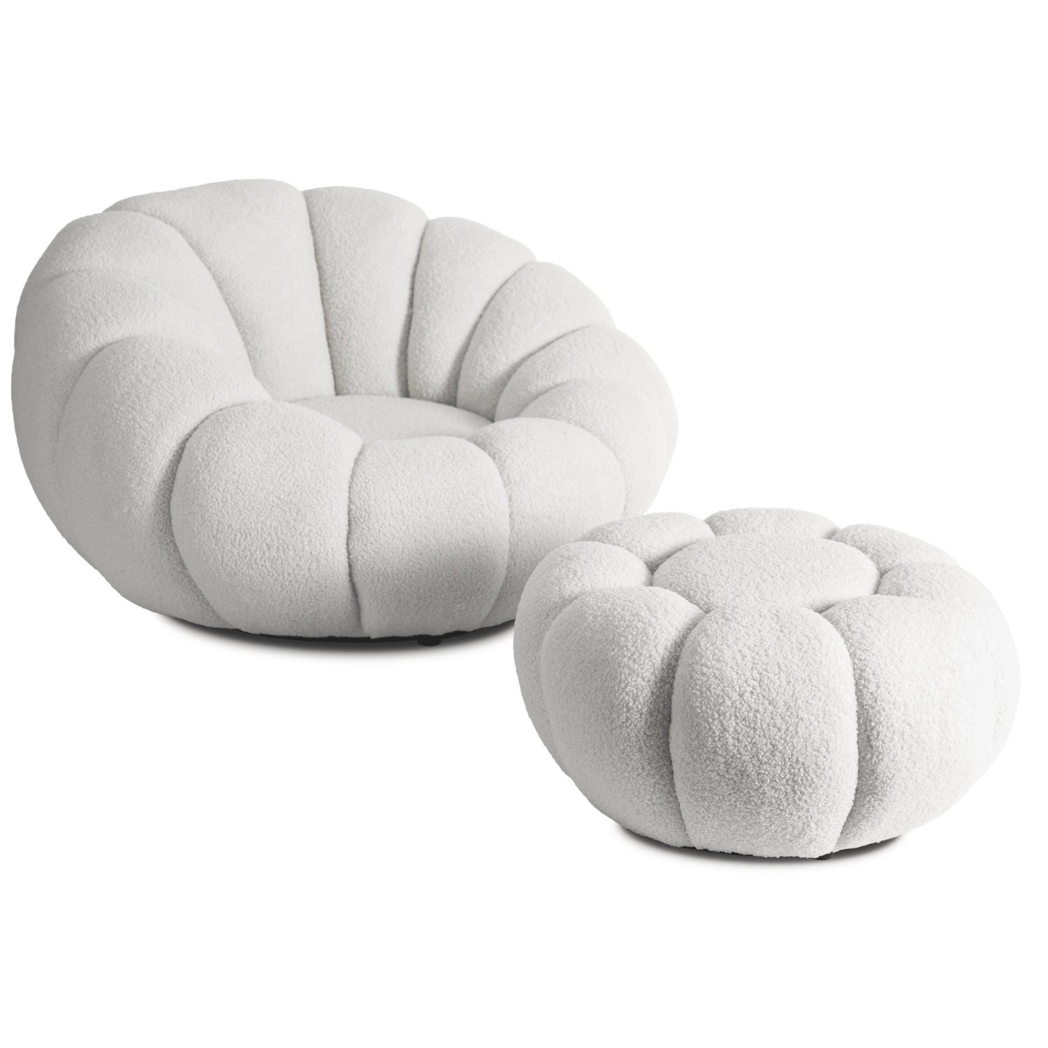 Elite PETTIT Cream Armchair Set