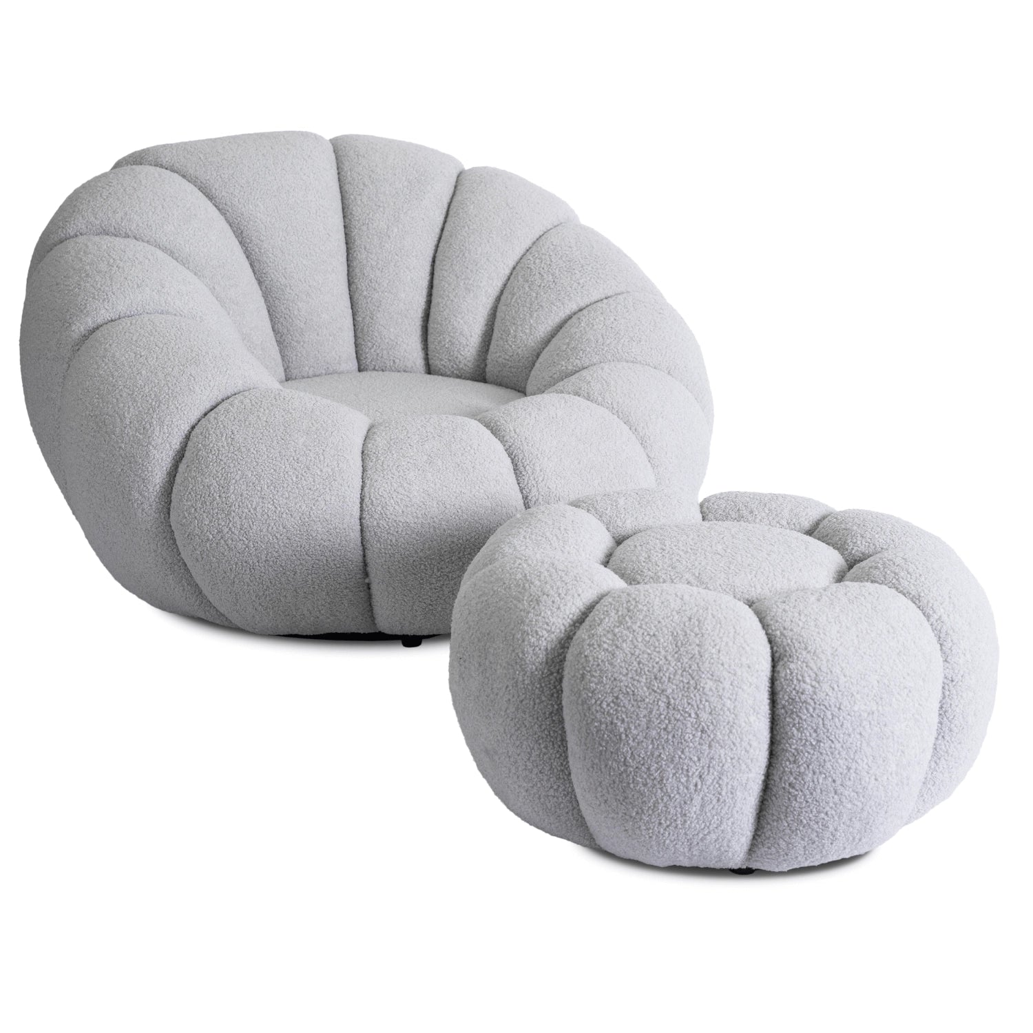 Elite PETTIT Gray Armchair Set