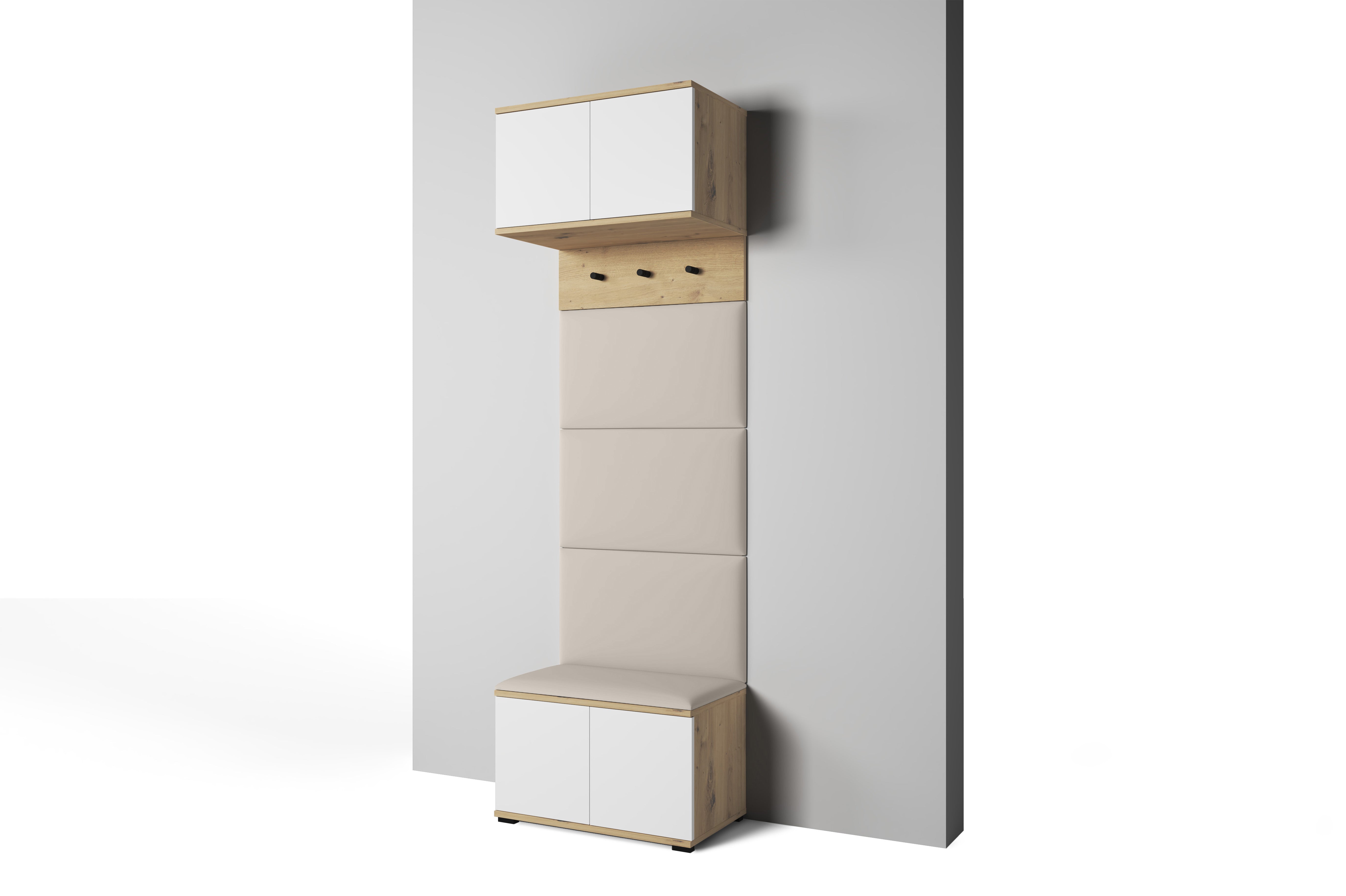 PK Sevilla 5 Hallway Wardrobe - LIght Beige