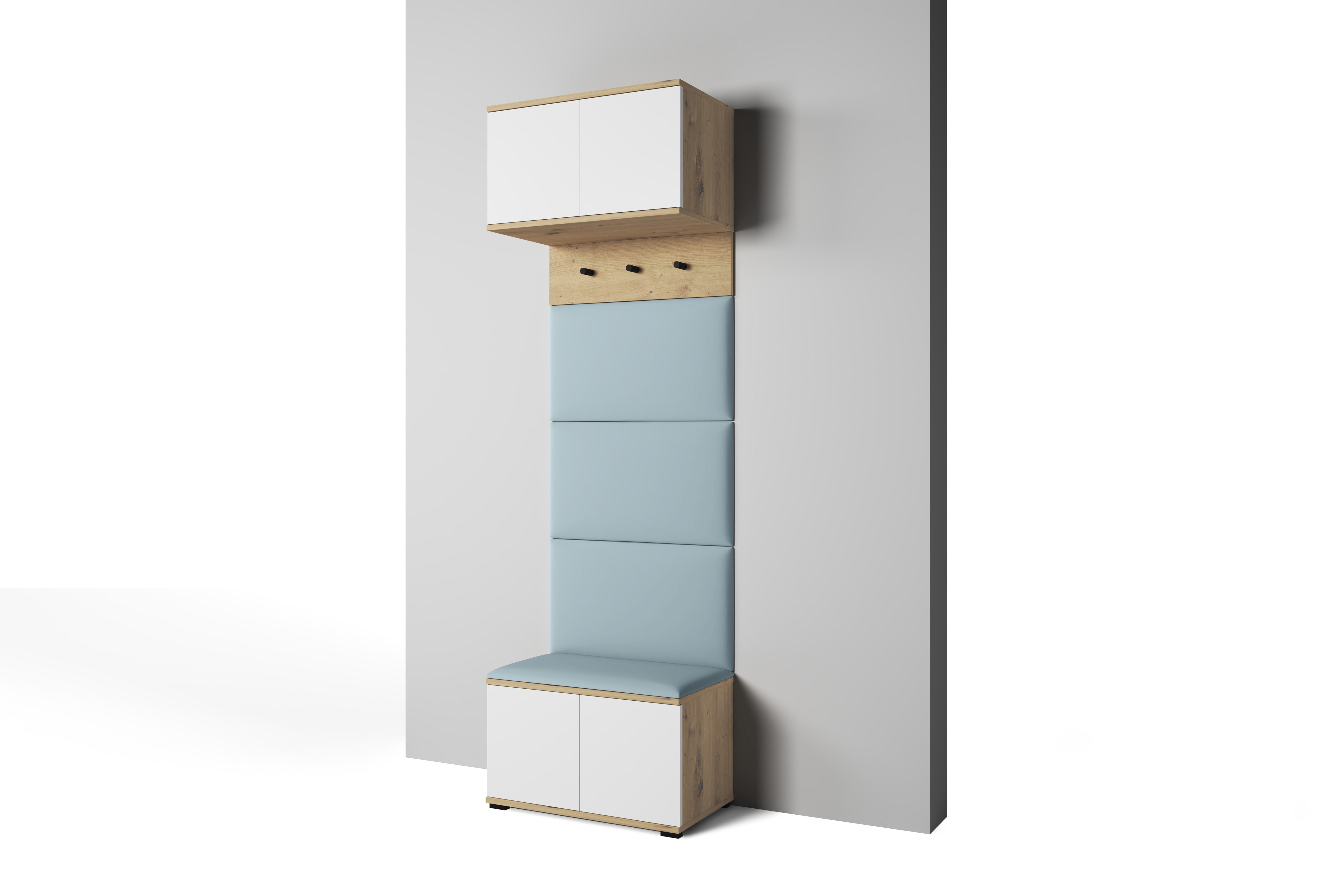 PK Sevilla 5 Hallway Wardrobe - Aqua
