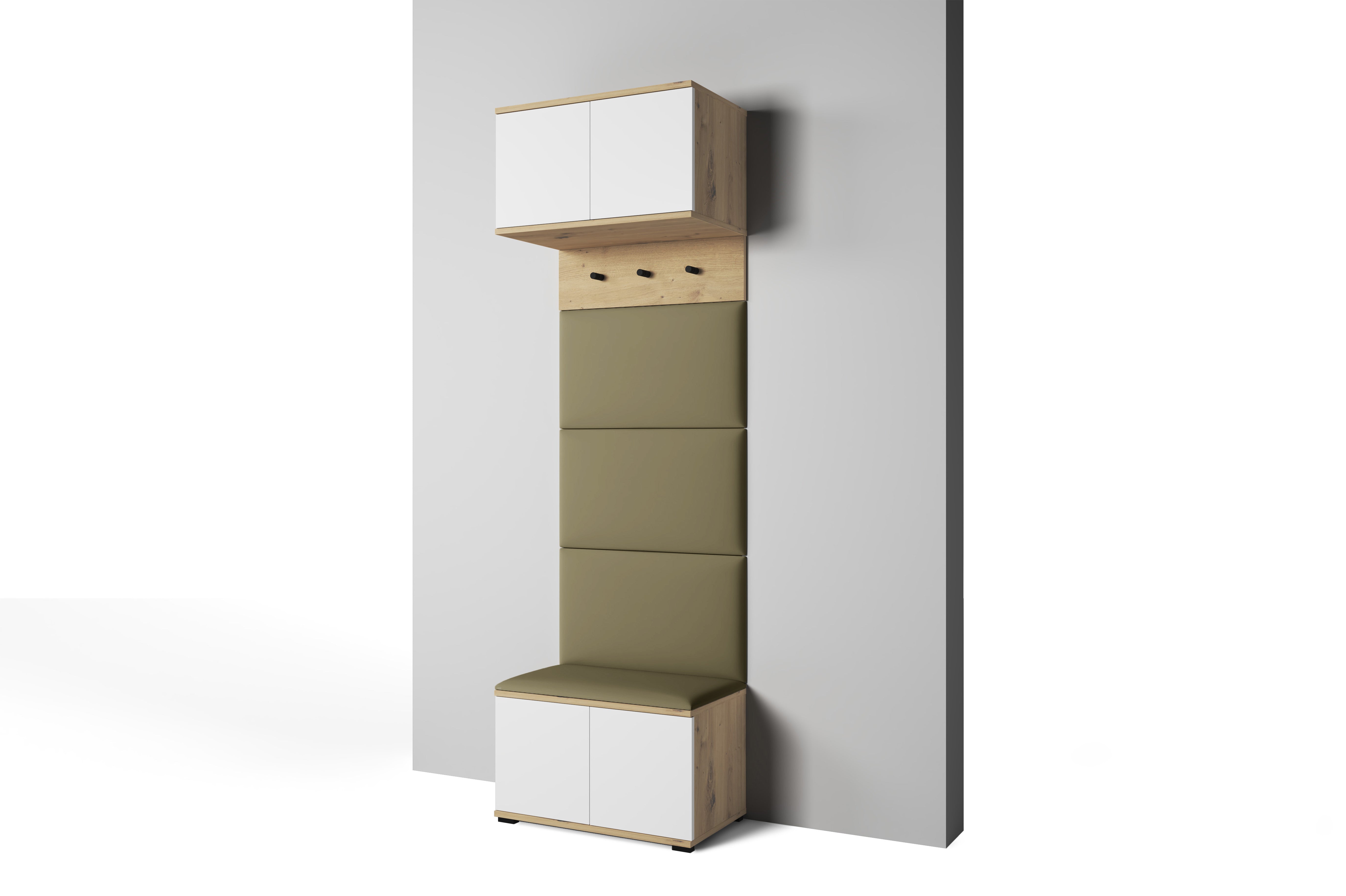PK Sevilla 5 Hallway Wardrobe - Olive