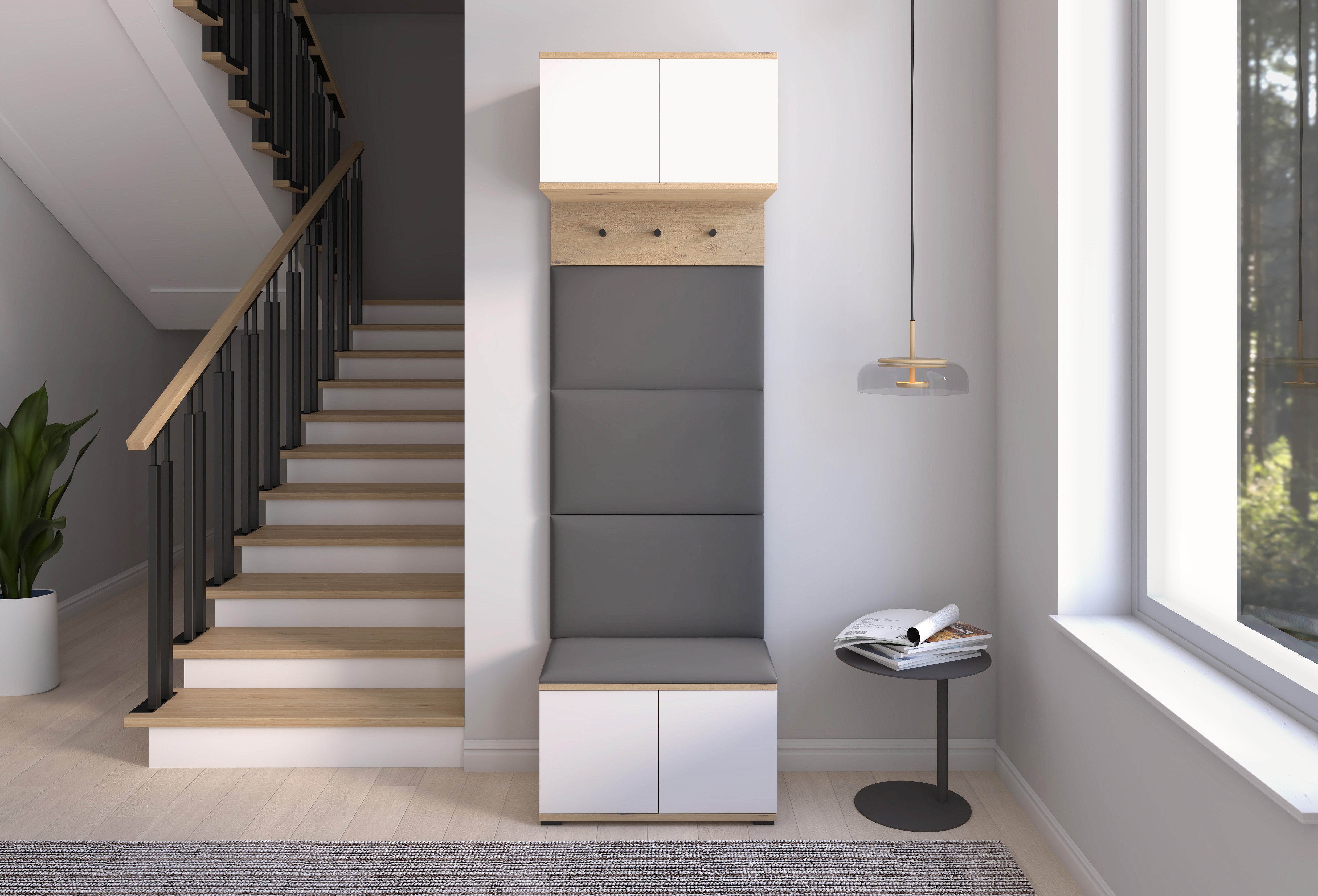 PK Sevilla 5 Hallway Wardrobe - Elephant