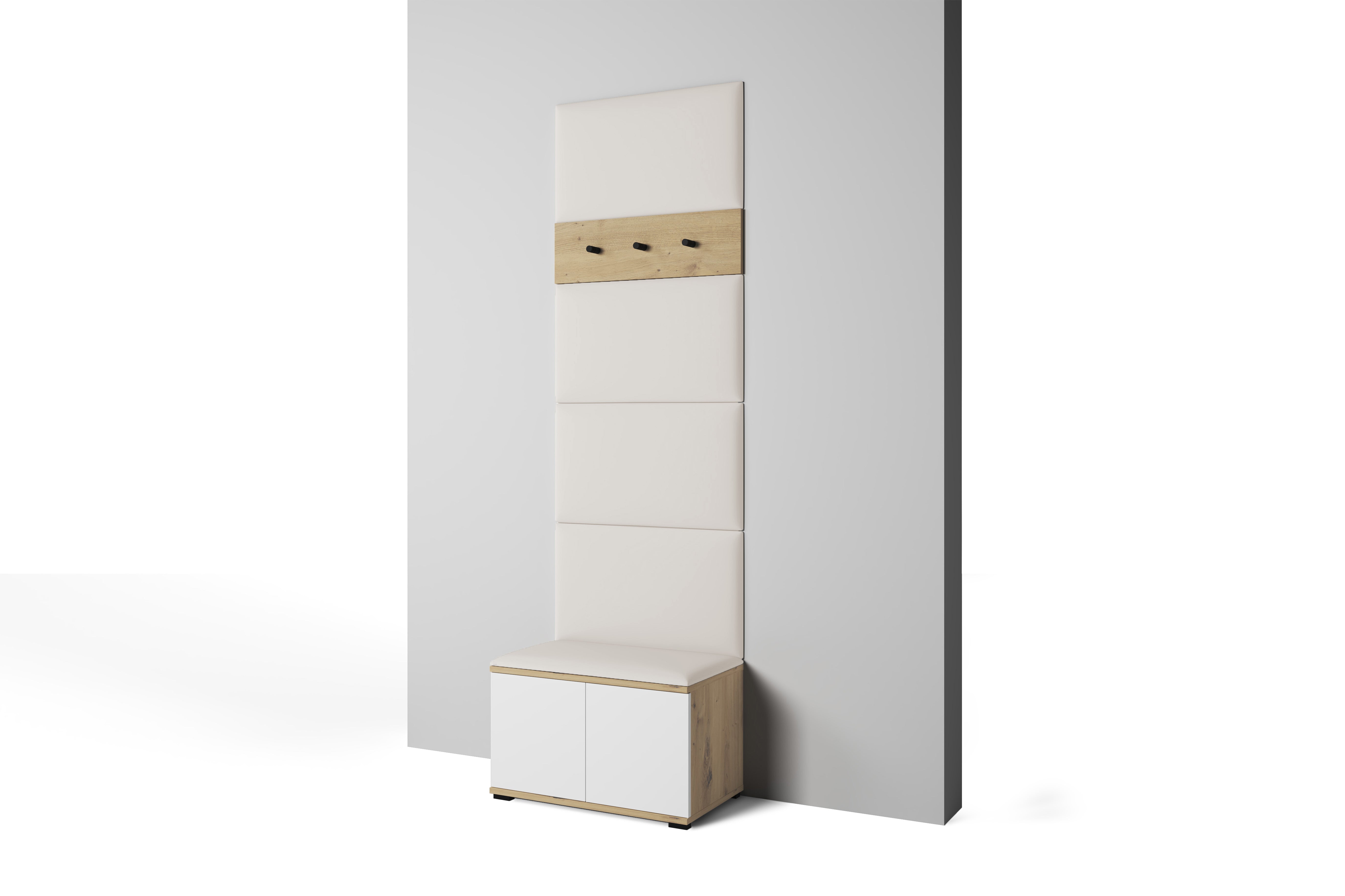 PK Sevilla 6 Hallway Wardrobe - Cream