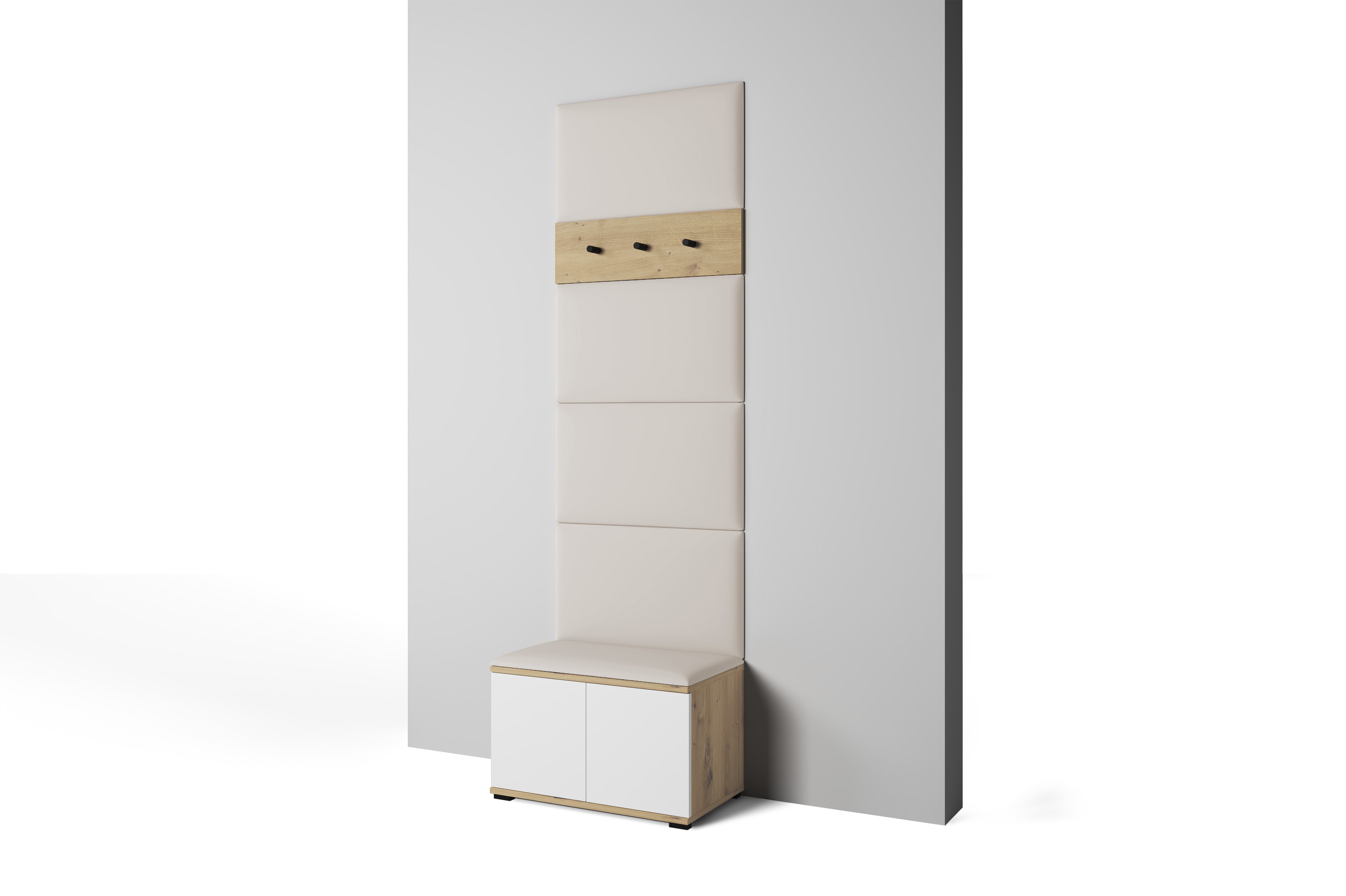 PK Sevilla 6 Hallway Wardrobe - Light Beige