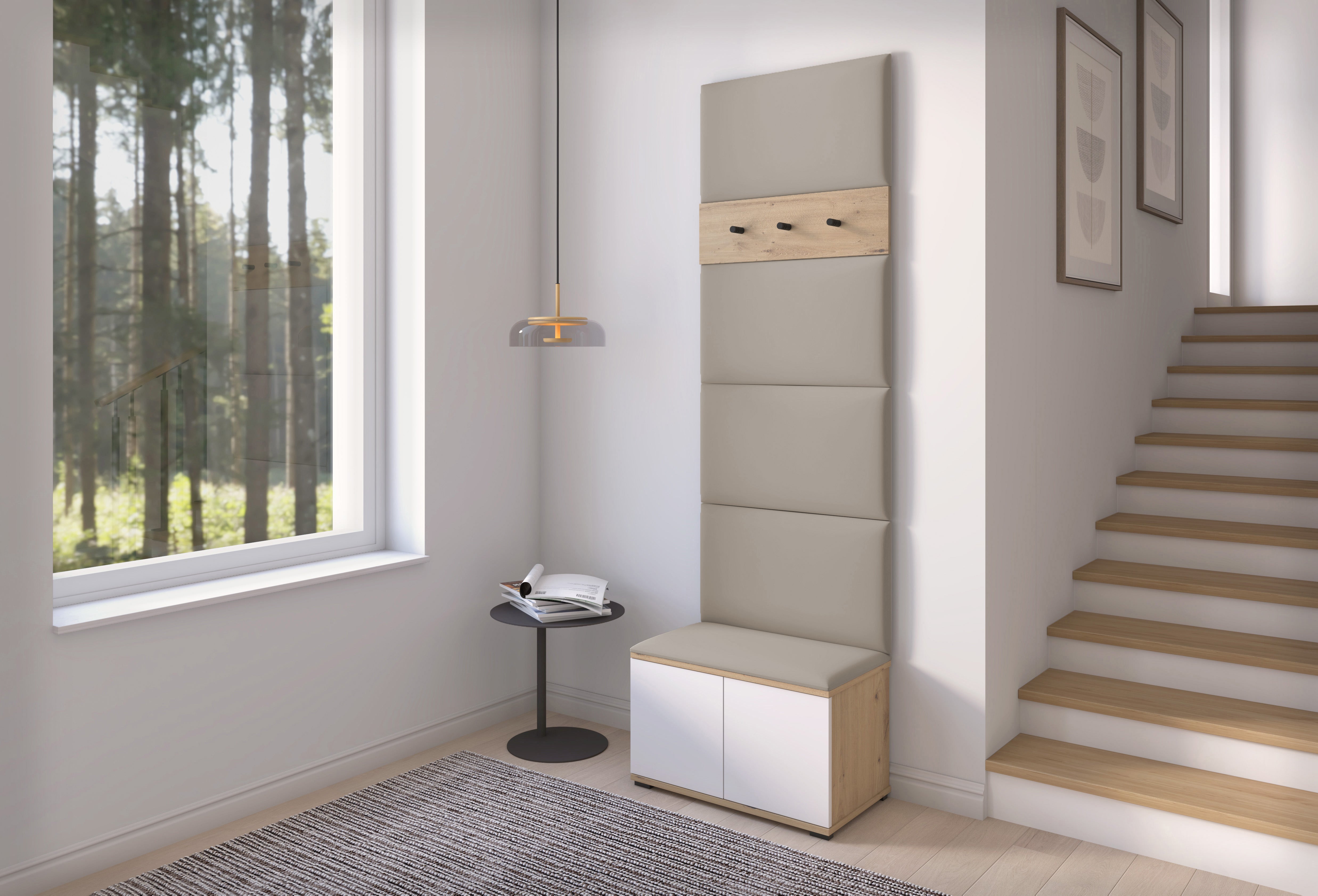 PK Sevilla 6 Hallway Wardrobe - Rabbit