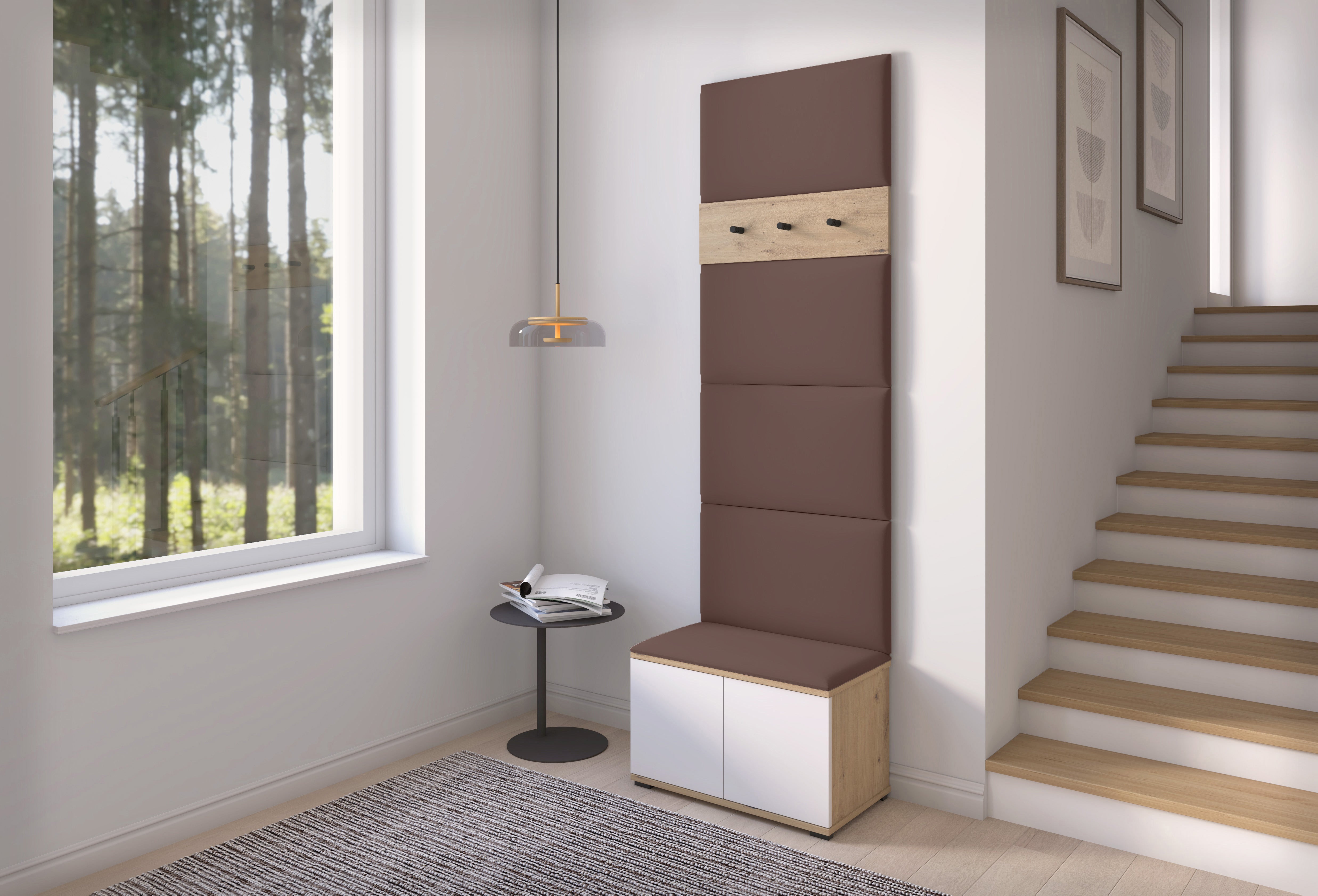 PK Sevilla 6 Hallway Wardrobe - Brown