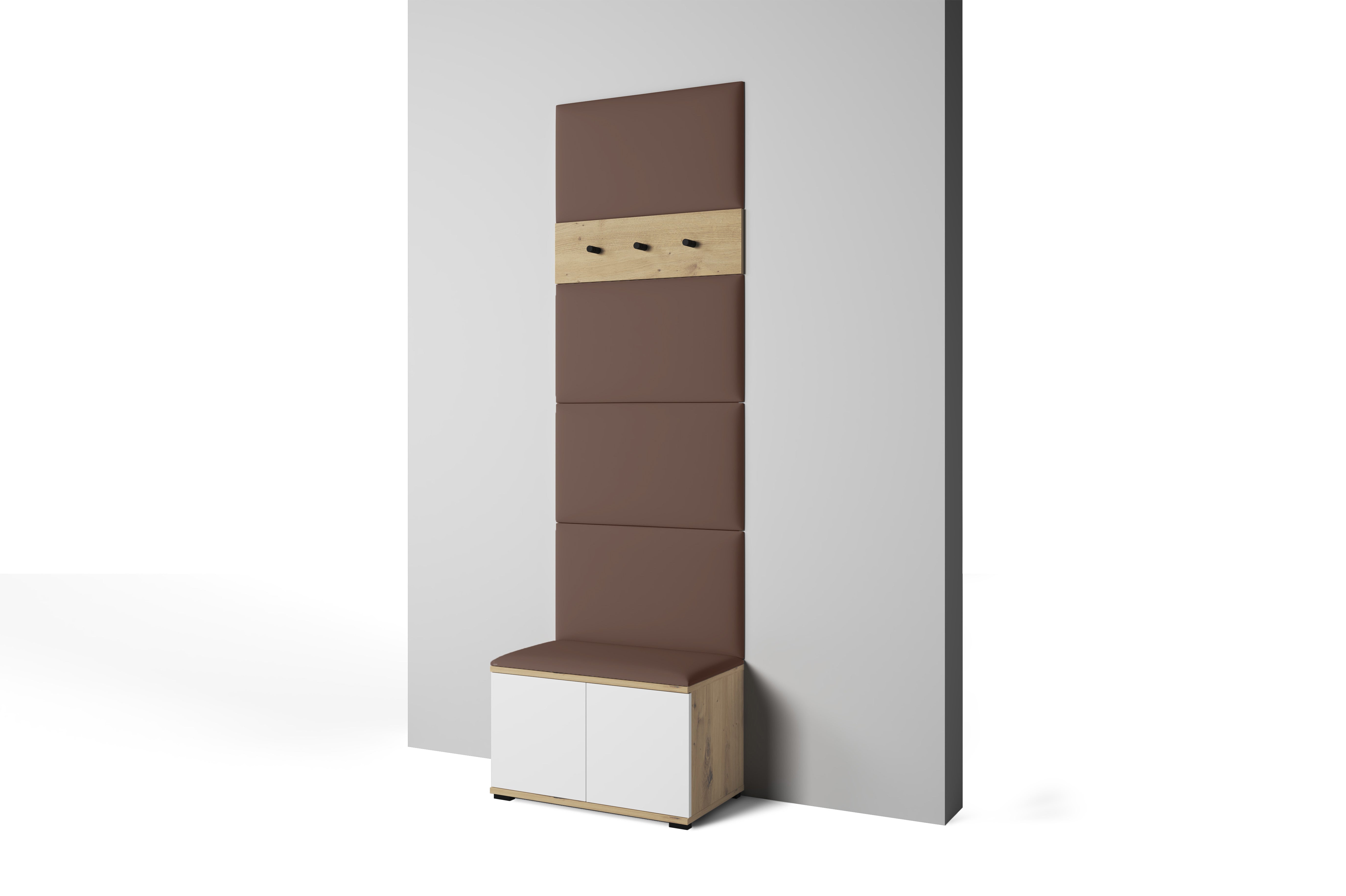 PK Sevilla 6 Hallway Wardrobe - Brown