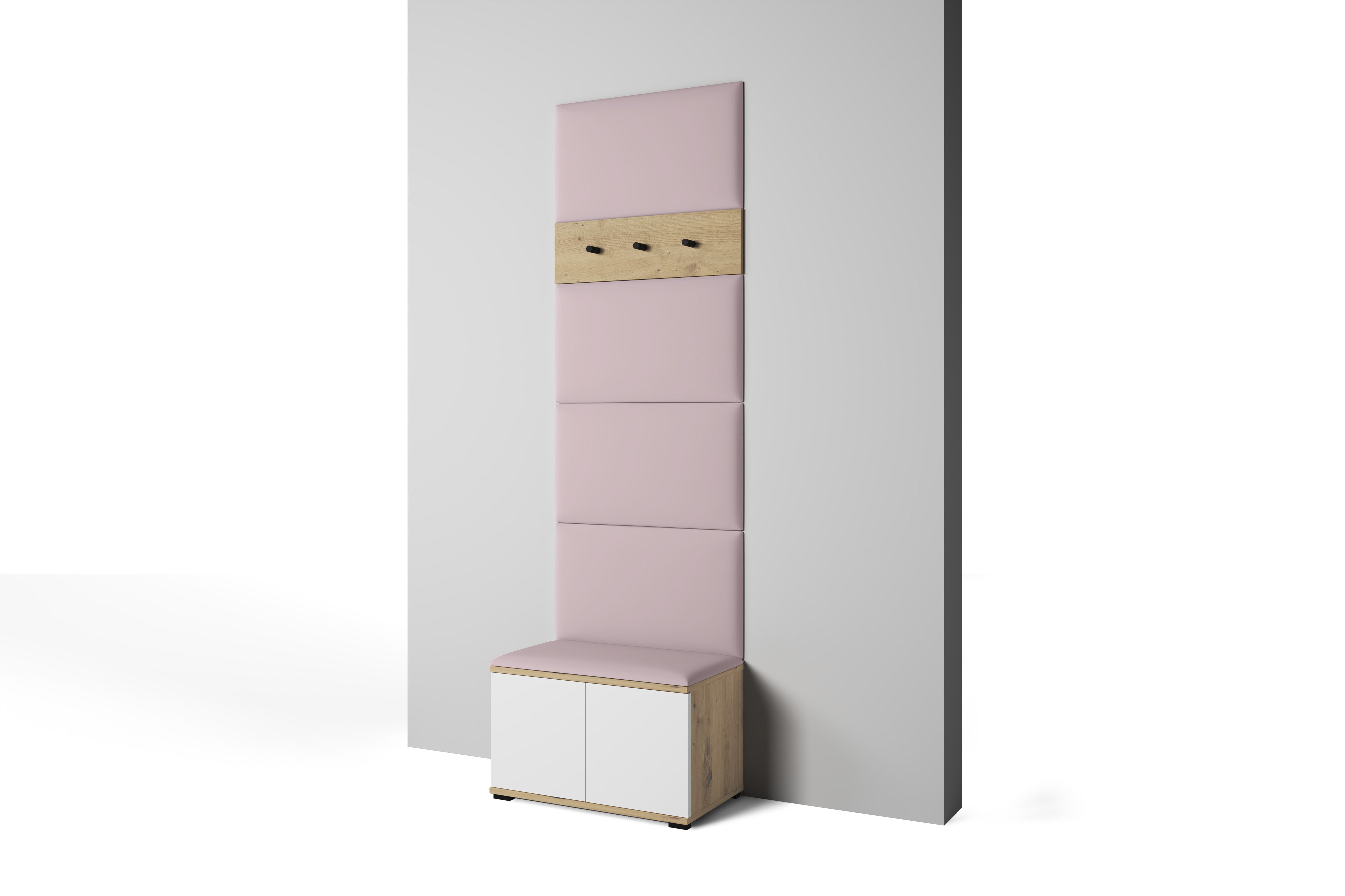 PK Sevilla 6 Hallway Wardrobe - Flamingo