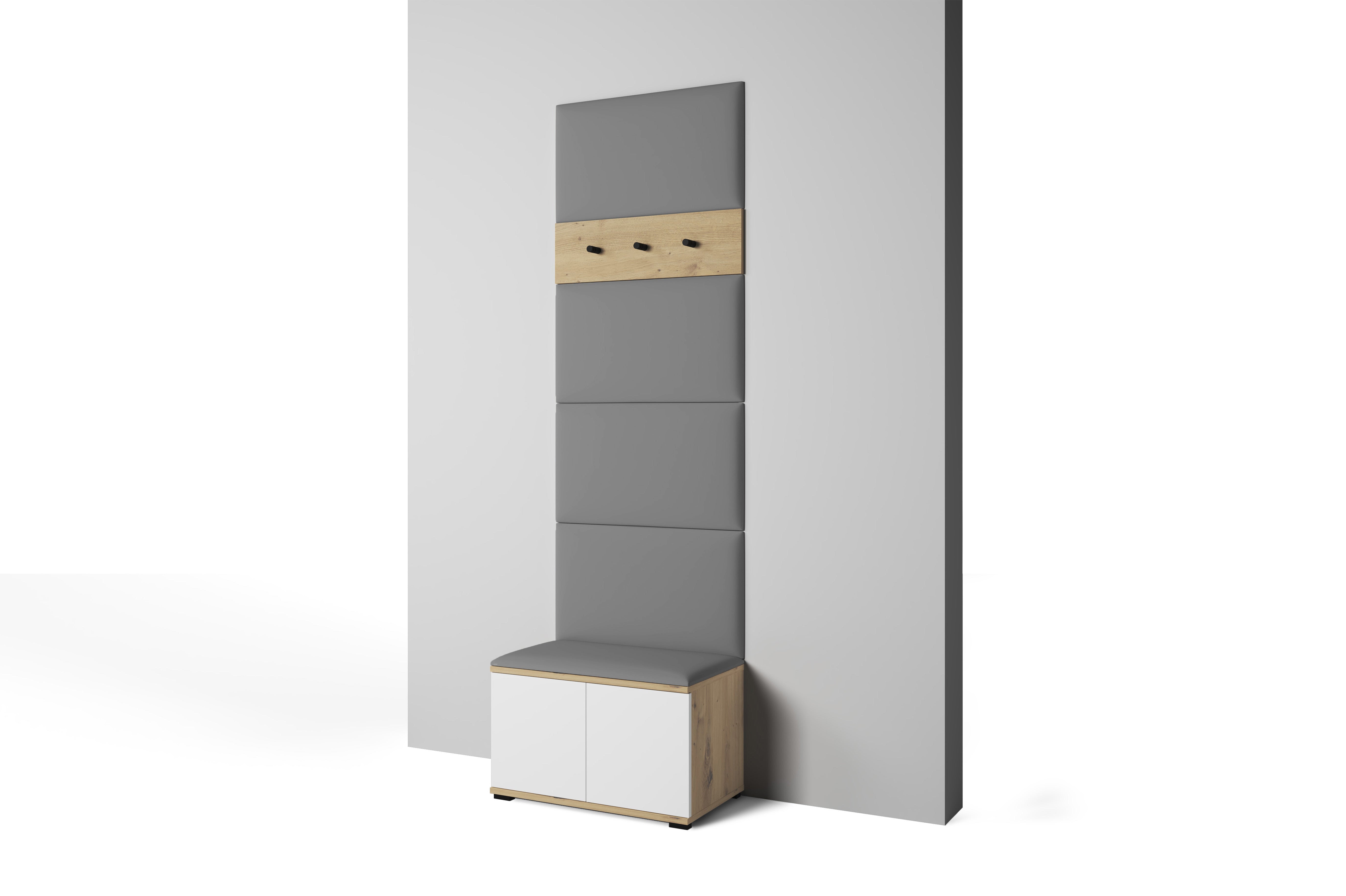 PK Sevilla 6 Hallway Wardrobe - Ash