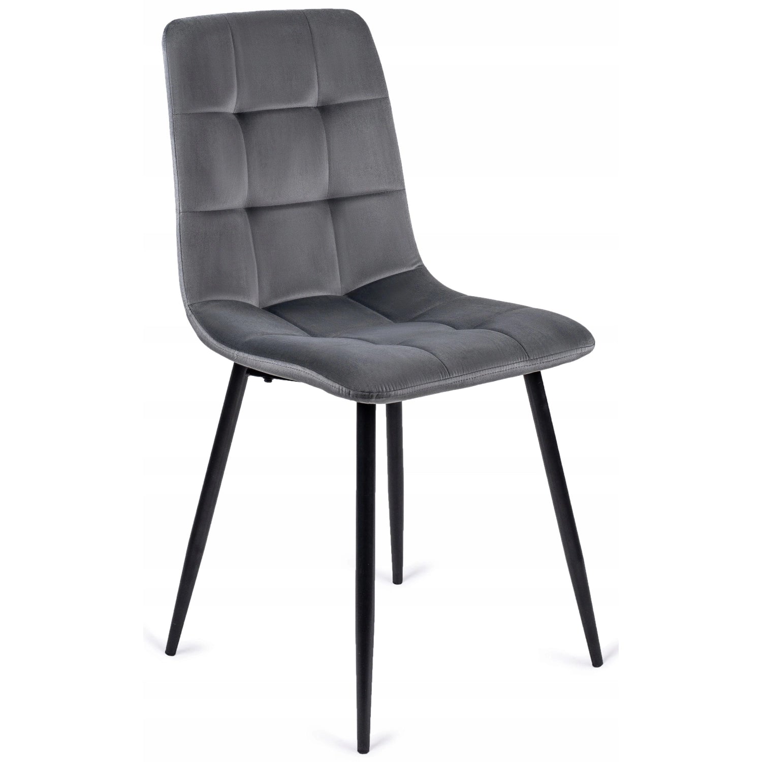 Elite PERU Grey Velvet Chair – Modern Elegance & Supreme Comfort