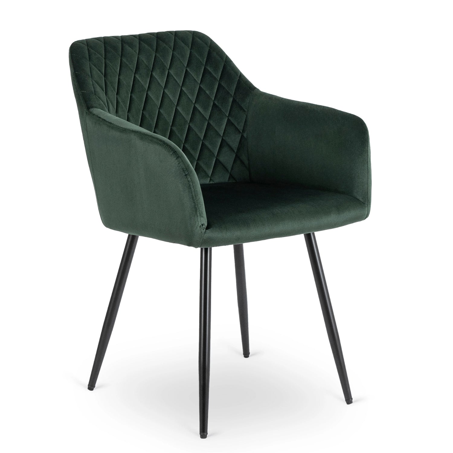 Elite SHANE Green Velvet Dining Chair – Modern Comfort & Elegance