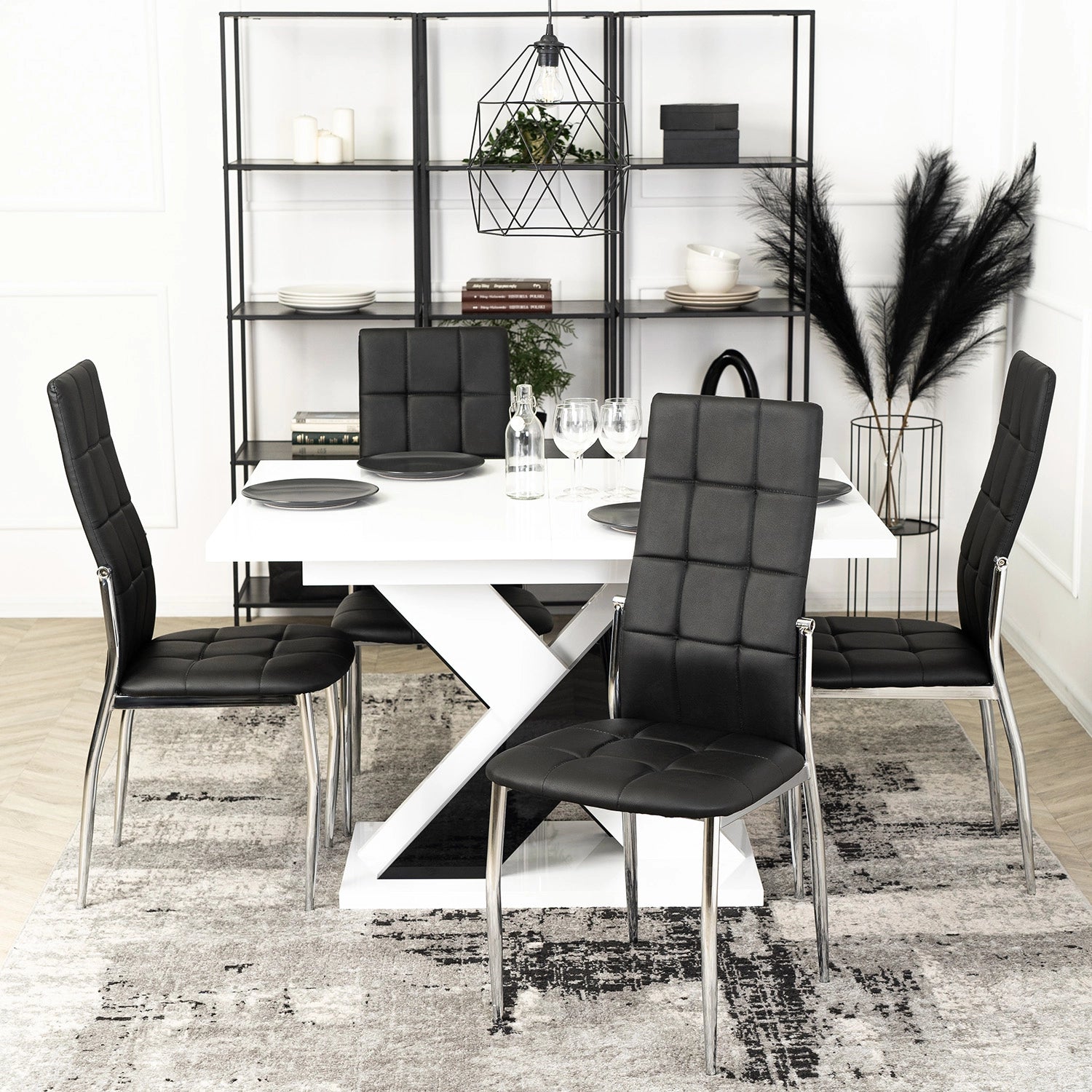 Elite MOLLY Chair – Black Eco-Leather