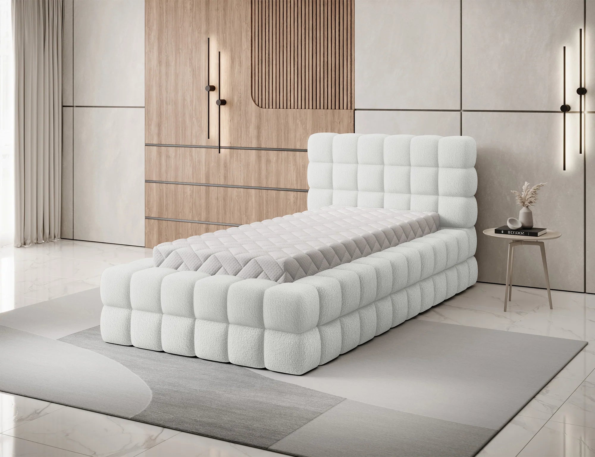 Eltap Dizzle I Single Bed with Colour Options- 90 x 200 cm
