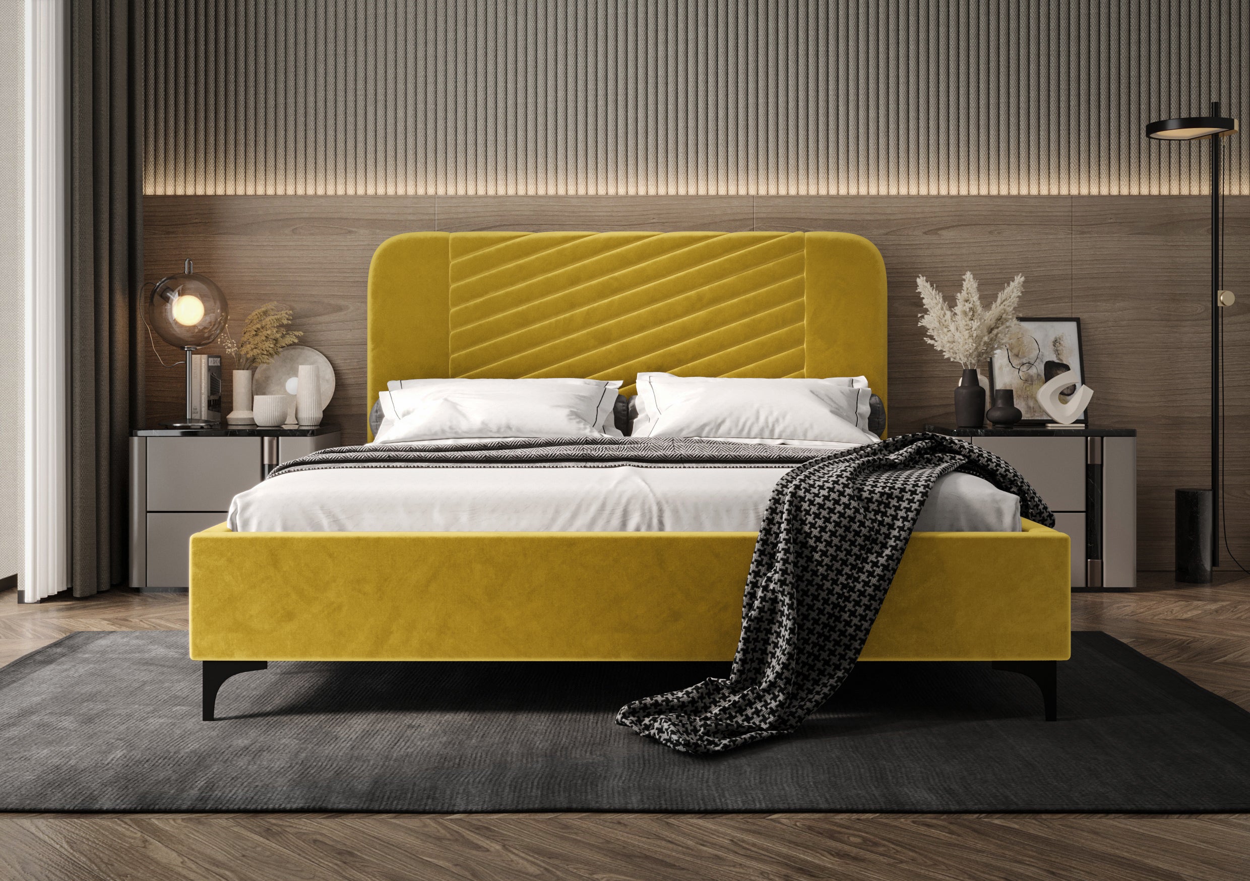 G-Venice Upholstered Bed - Elegance in your bedroom