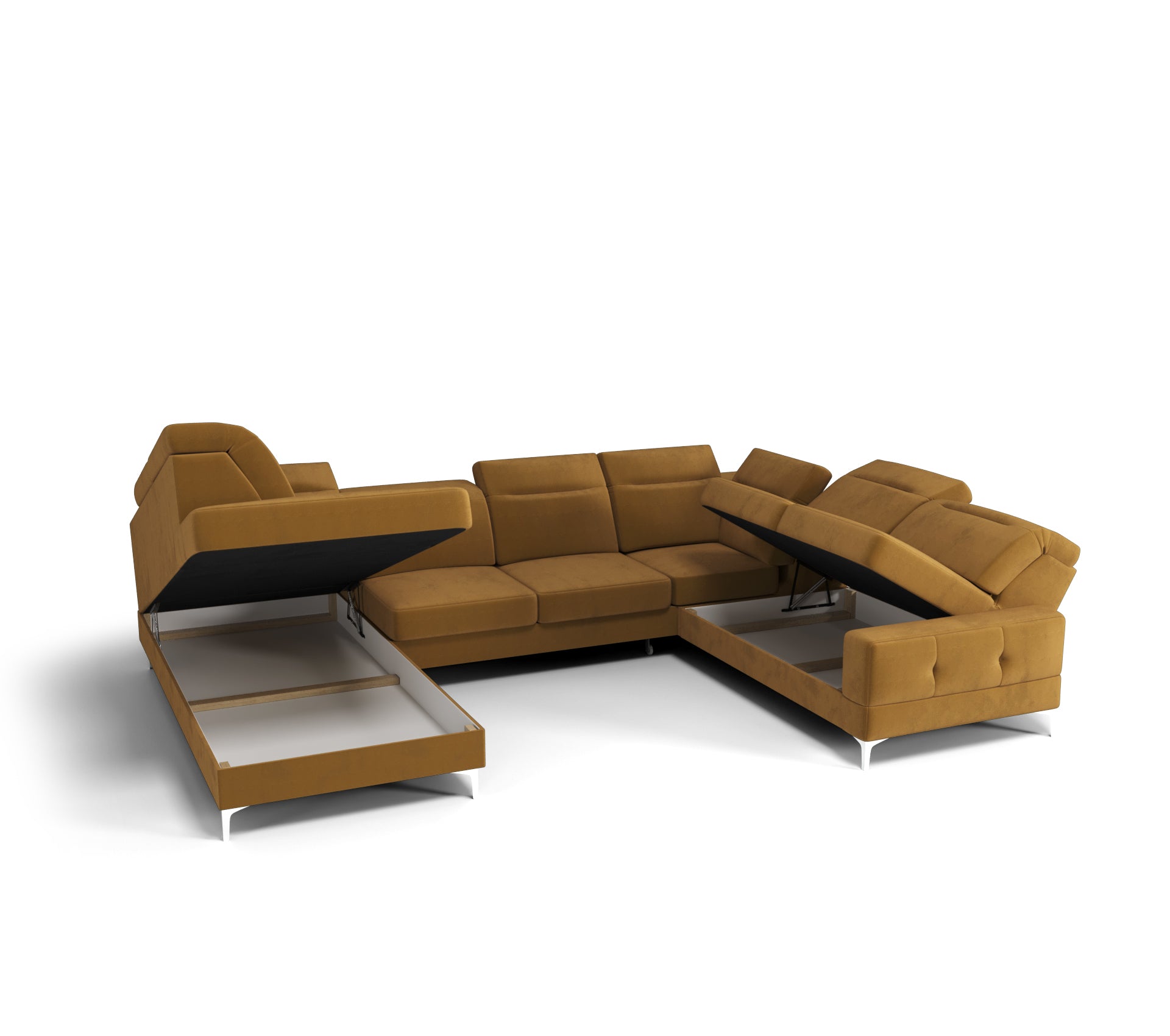 G-Malibu I Corner Sofa 262 x 350 x 220 cm - Spacious Comfort and Modern Design