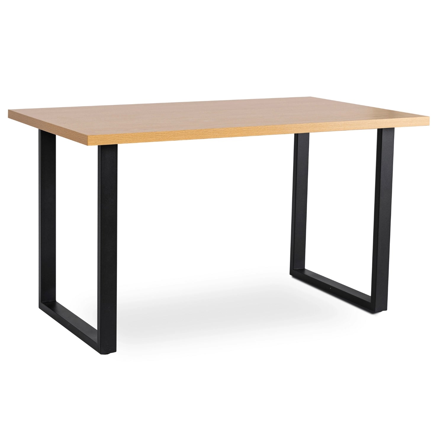 Elite GLOS 135 cm Dining Table – Oak/Black